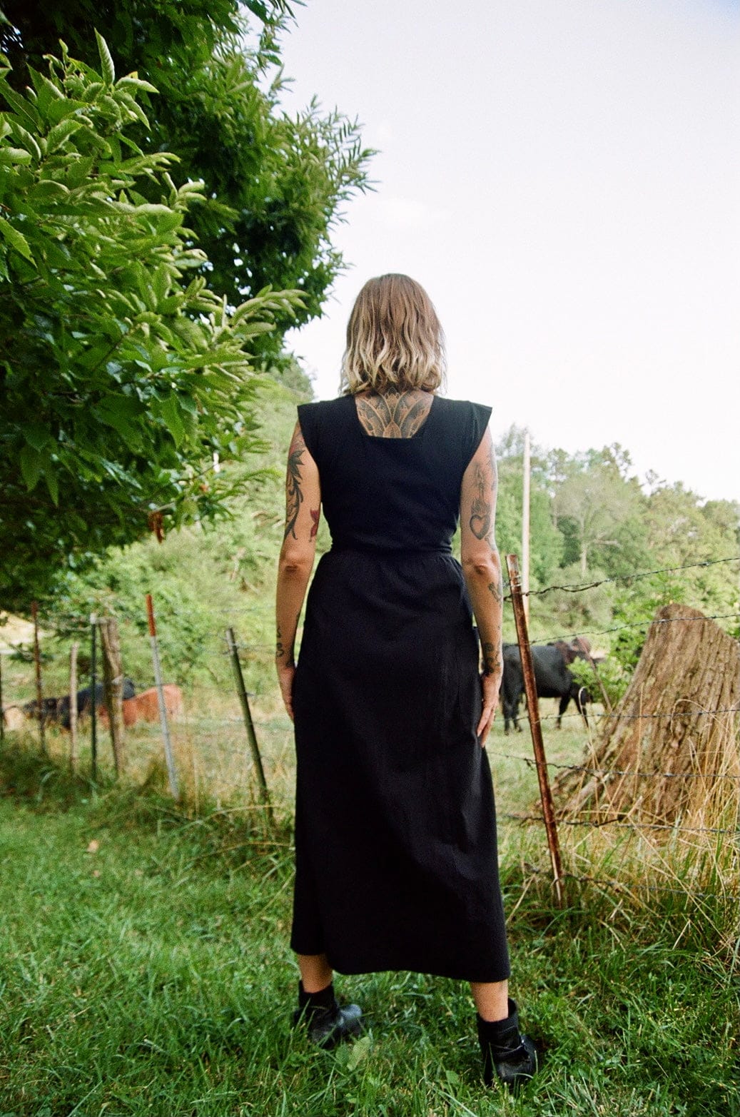 Field Day Dress Ivy Dress in Black
