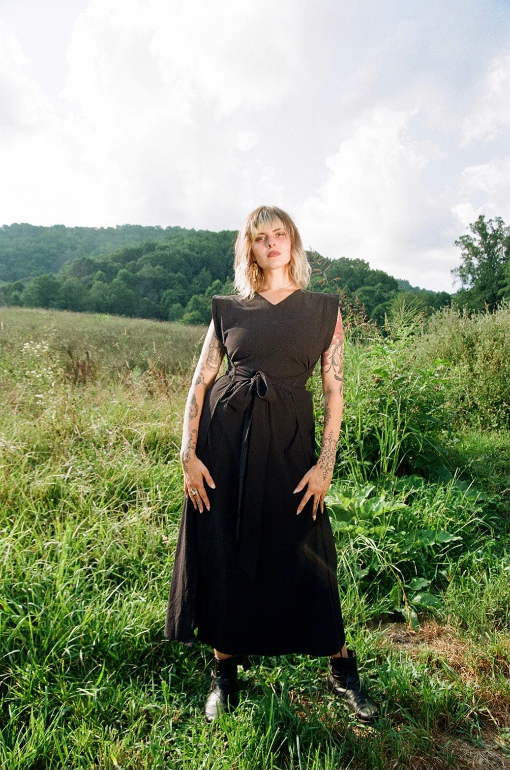 Field Day Dress Ivy Dress in Black