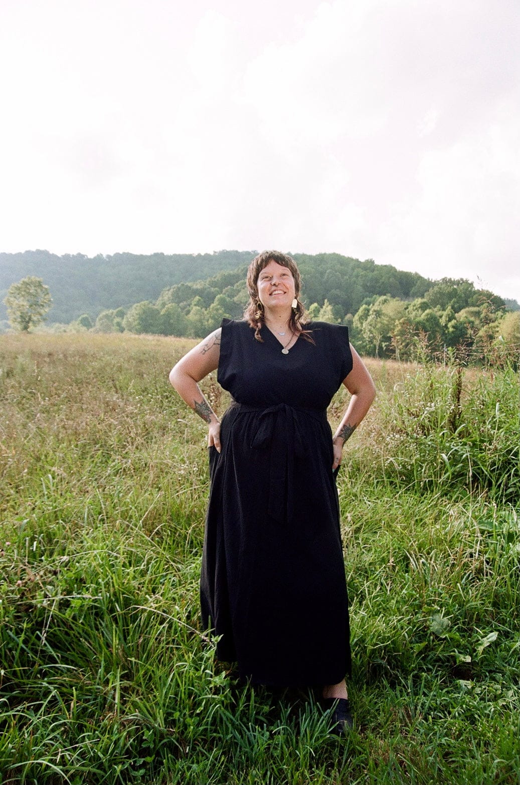 Field Day Dress Ivy Dress in Black