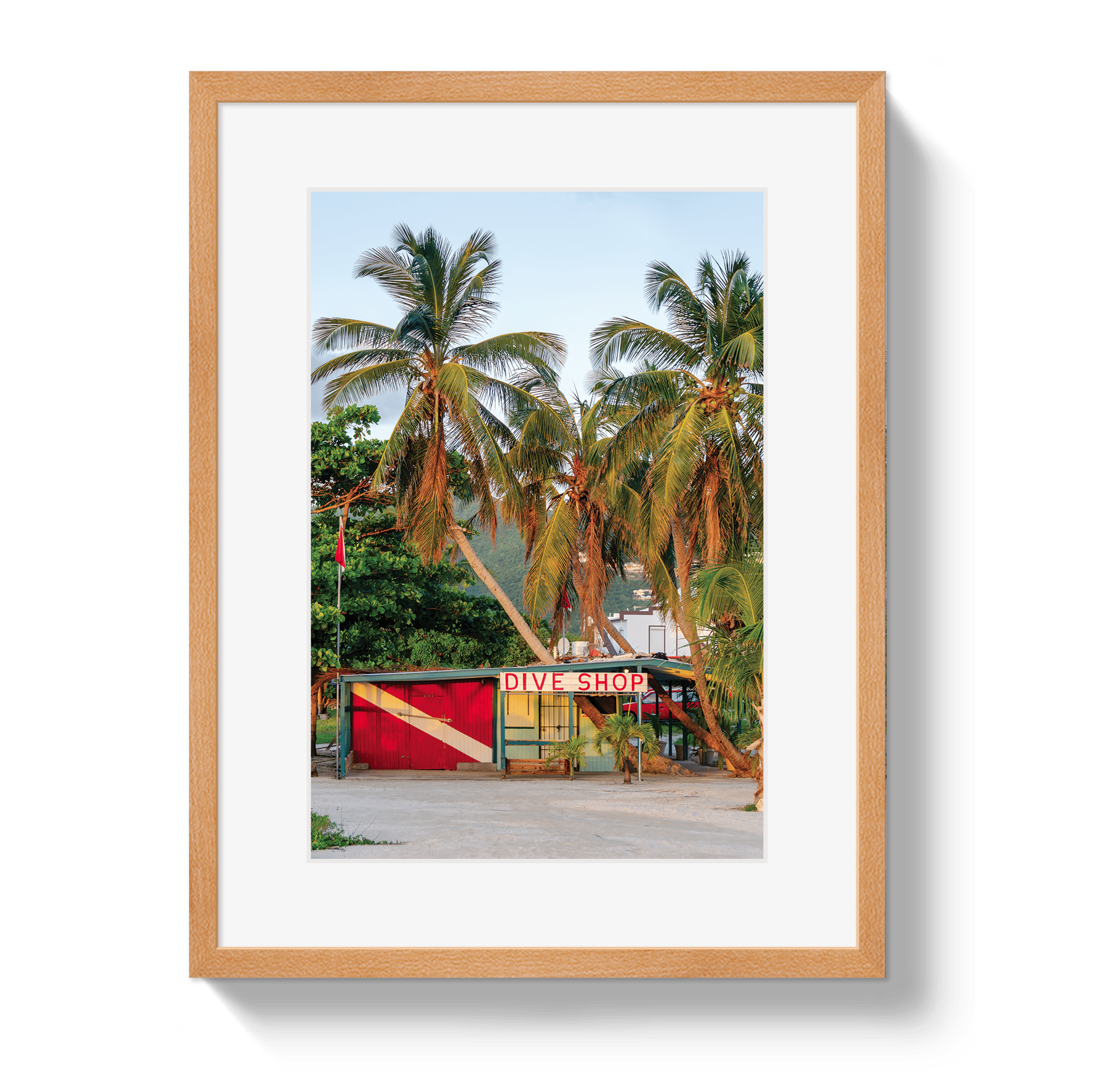 Johnny Vacay Oak / 11x14 / Matte Dive Shop
