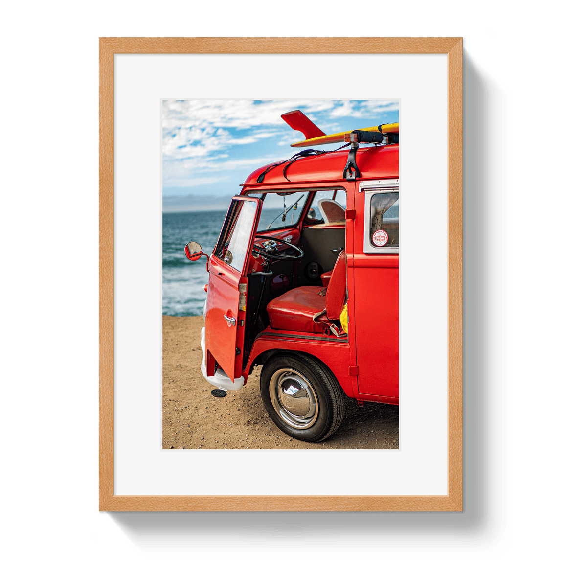 Johnny Vacay Oak / 11x14 / Border Open Door Policy