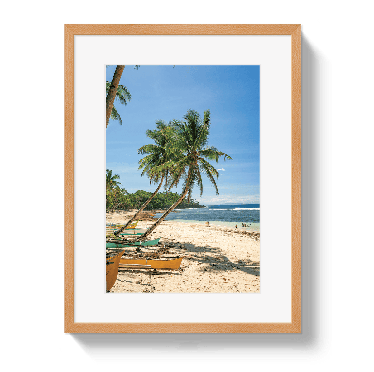 Johnny Vacay Oak / 11x14 / Border Tropics