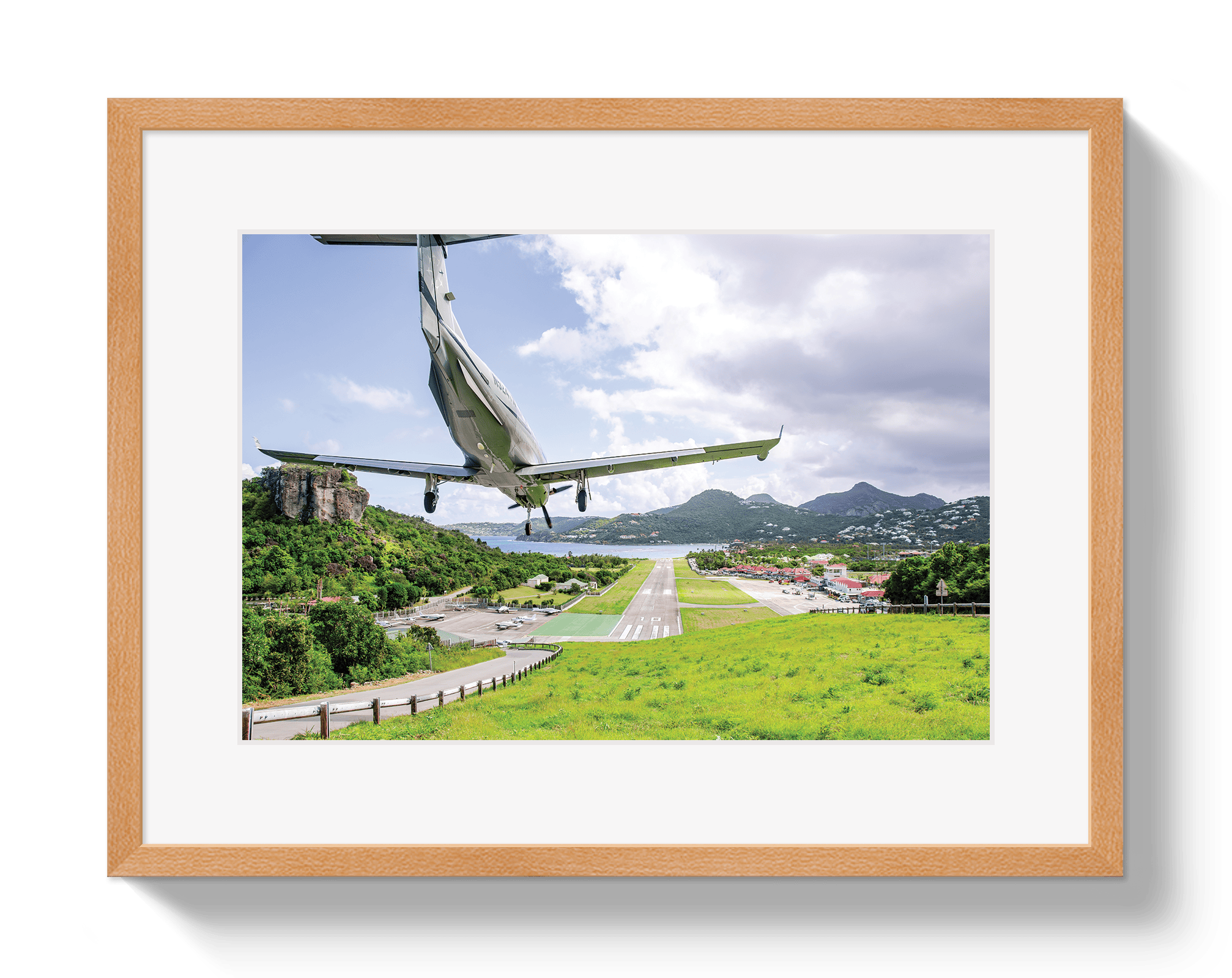 Johnny Vacay Oak / 11x14 / Matte St Barths Landing