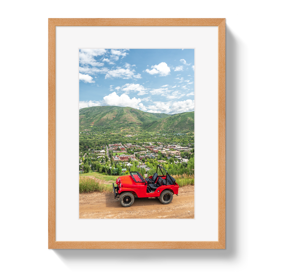 Johnny Vacay Oak / 11x14 / Border Aspen CJ