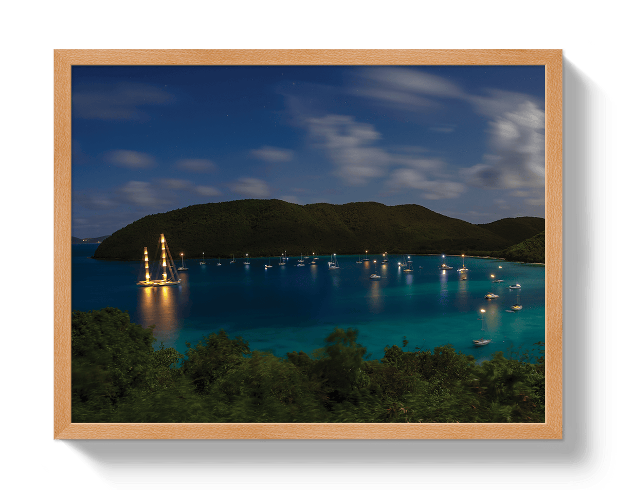 Johnny Vacay Oak / 11x14 / Full Bleed Maho Bay