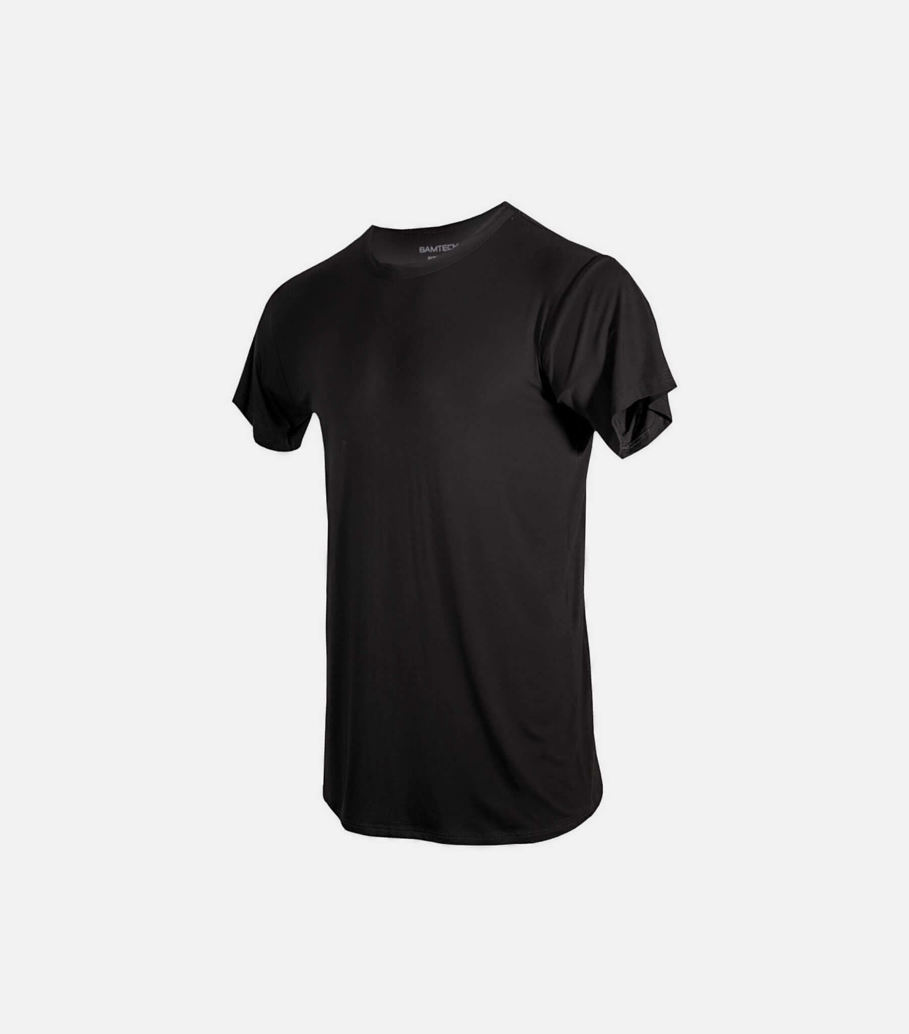 Bamtech Shirt S / Black Bamboo Aerotech T-Shirt - White