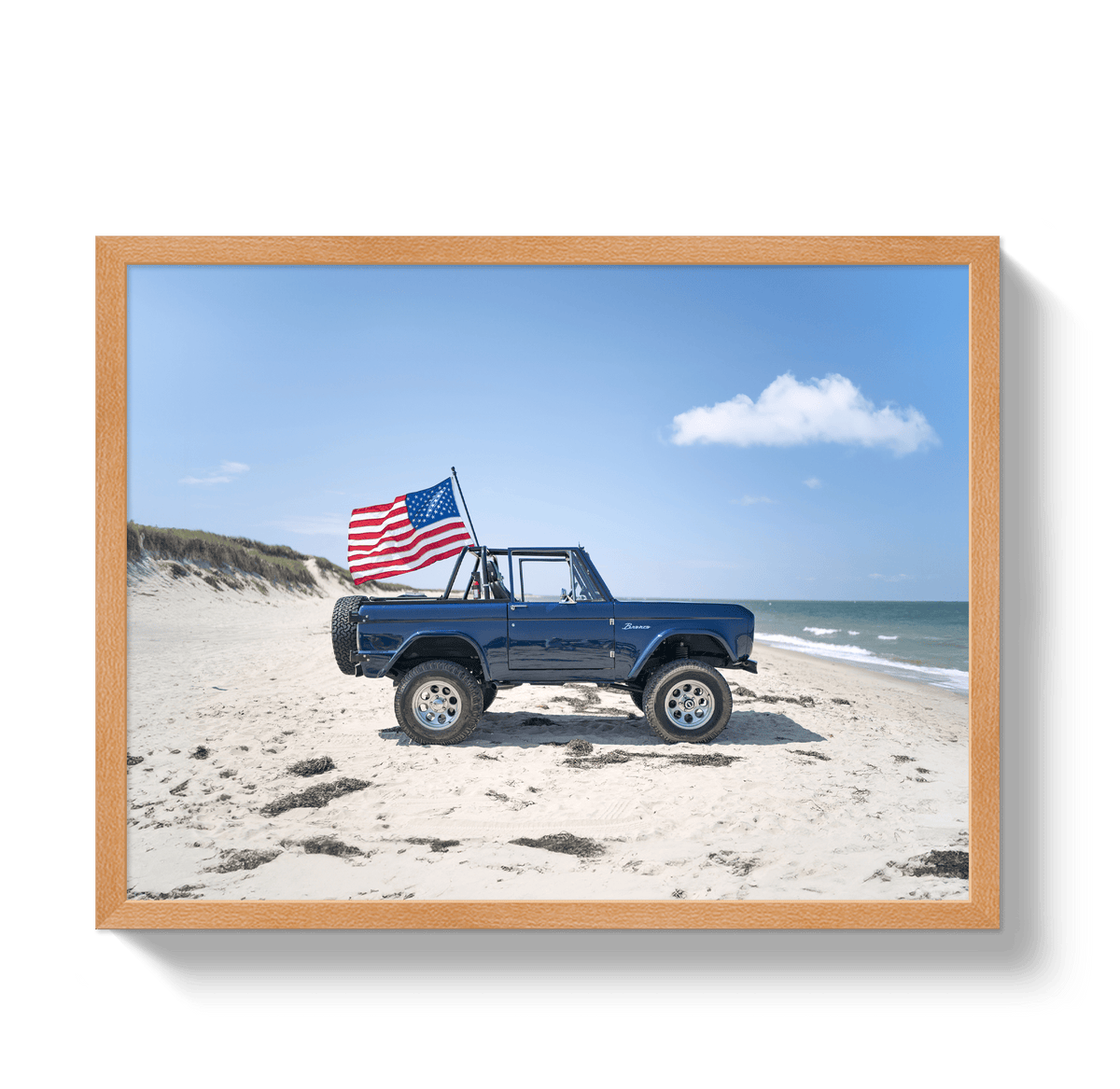 Johnny Vacay Oak / 11x14 / Full Bleed American Bronco