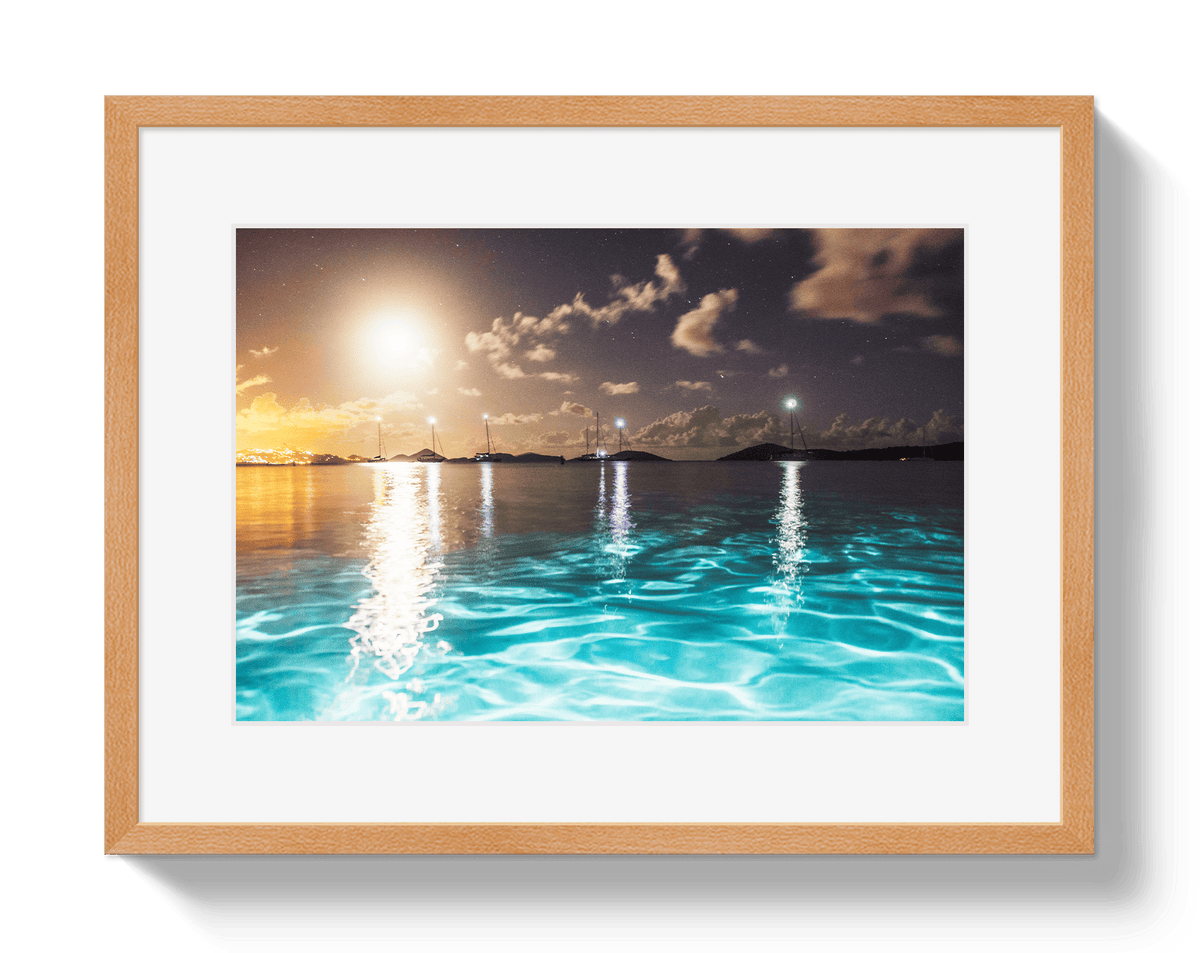 Johnny Vacay Oak / 11x14 / Border Skinny Dip
