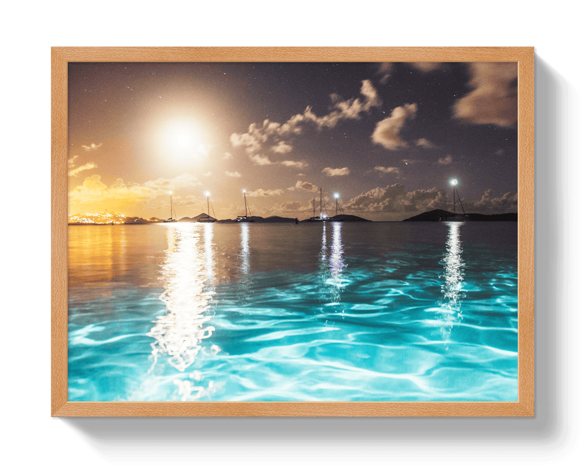 Johnny Vacay Oak / 11x14 / Full Bleed Skinny Dip