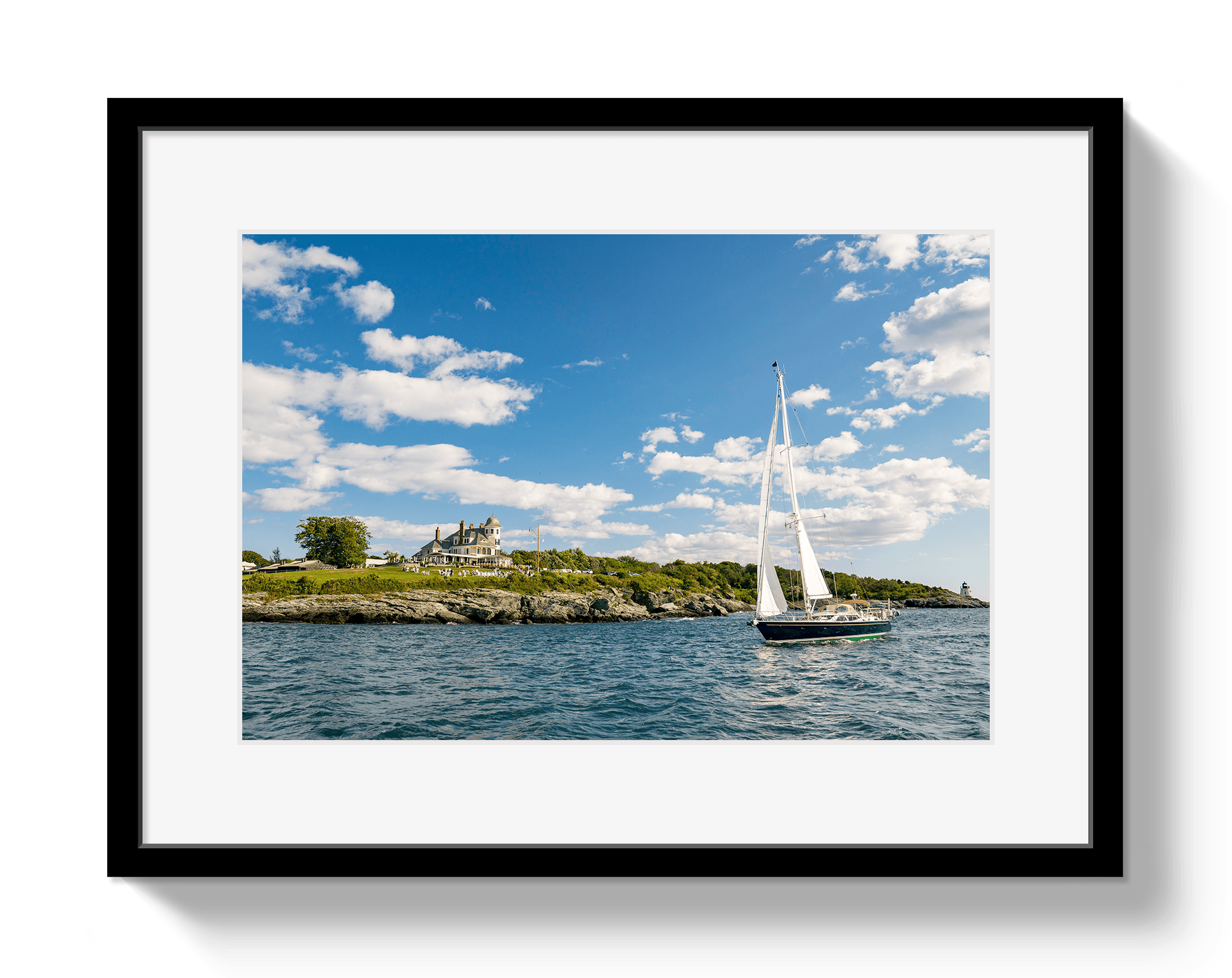Johnny Vacay Black / 11x14 / Matte Castle Hill