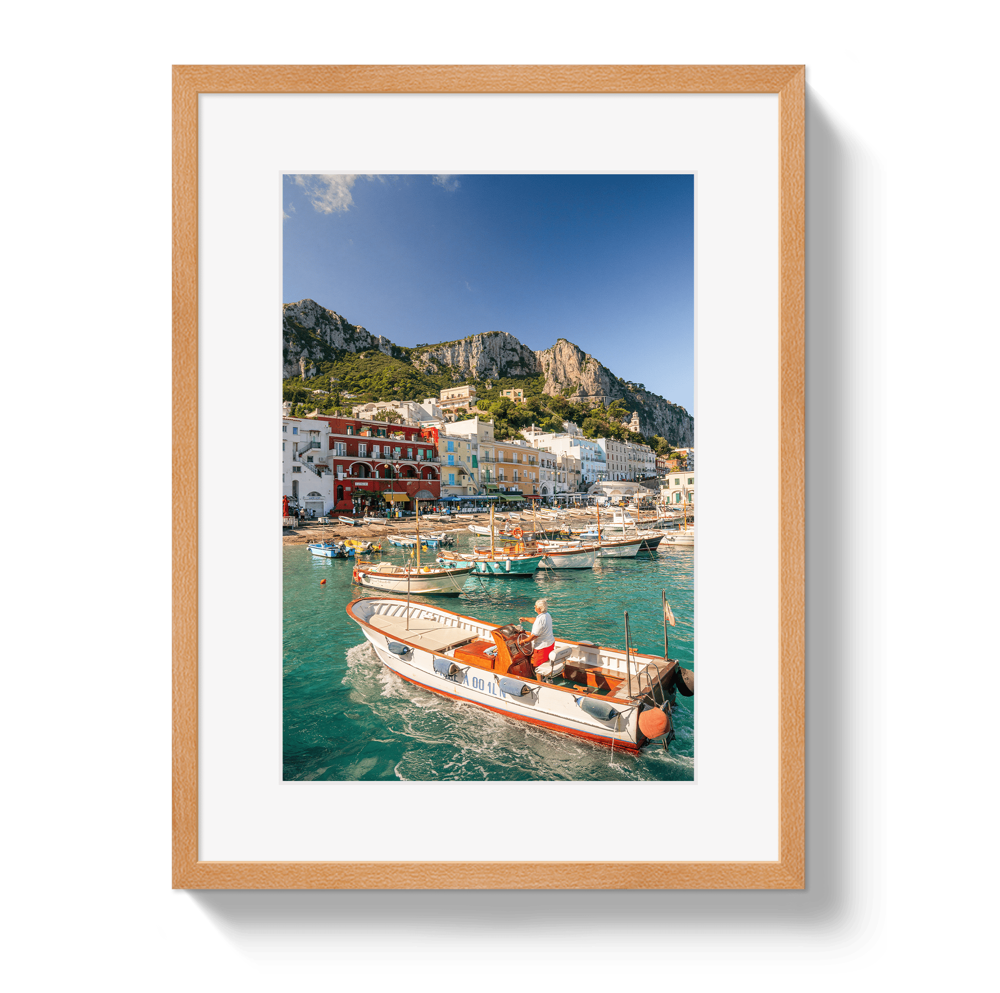 Johnny Vacay Oak / 11x14 / Matte Welcome To Capri