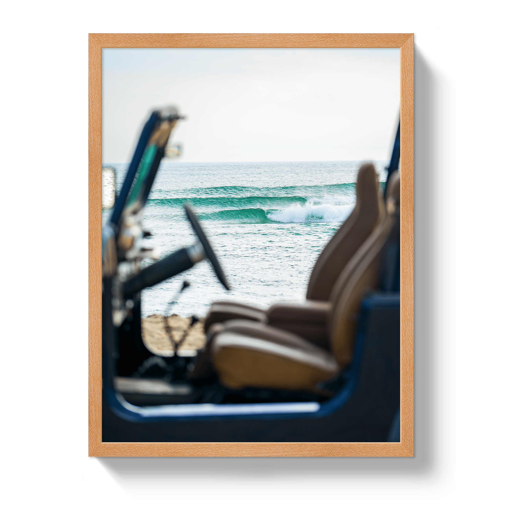 Johnny Vacay Oak / 11x14 / Full Bleed CJ Waves