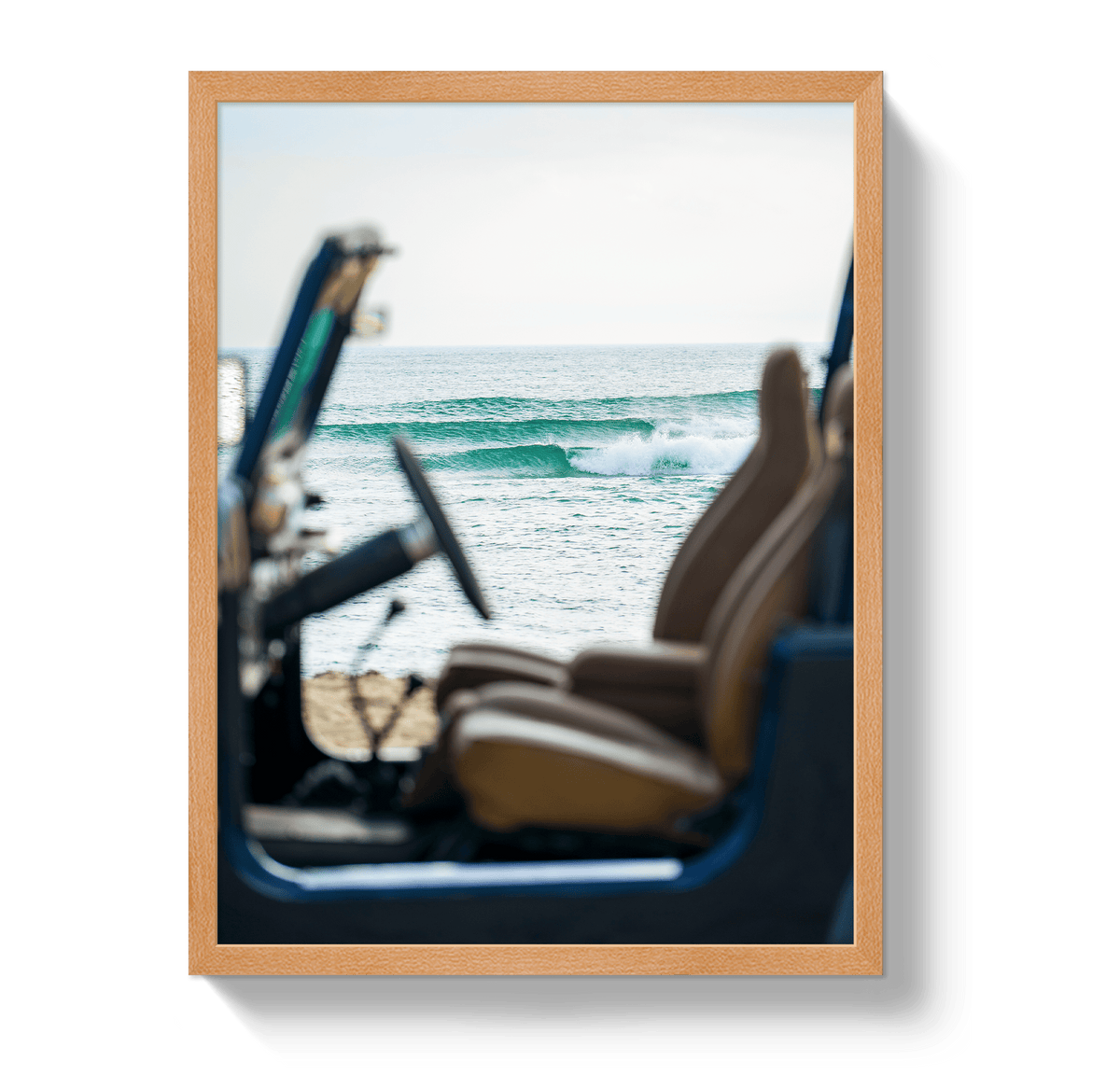 Johnny Vacay Oak / 11x14 / Full Bleed CJ Waves