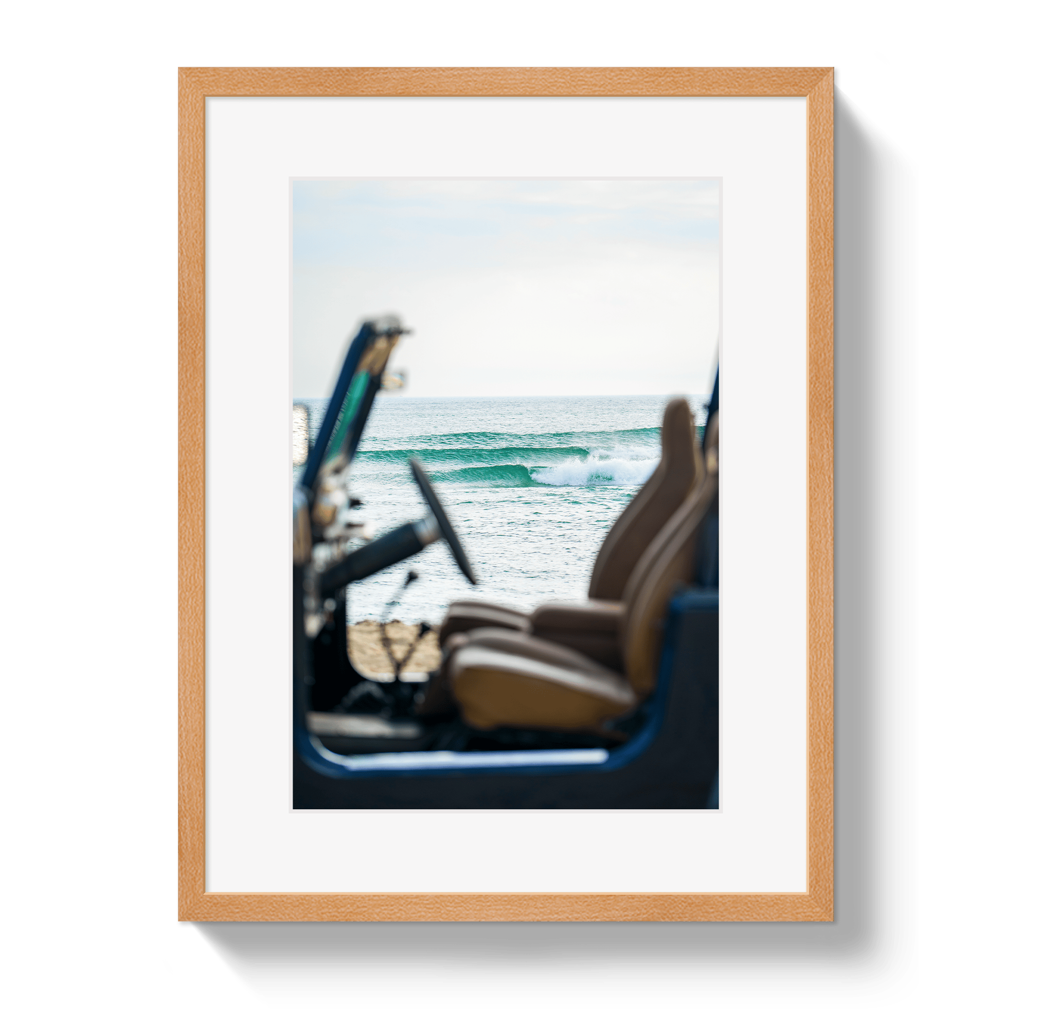 Johnny Vacay Oak / 11x14 / Border CJ Waves