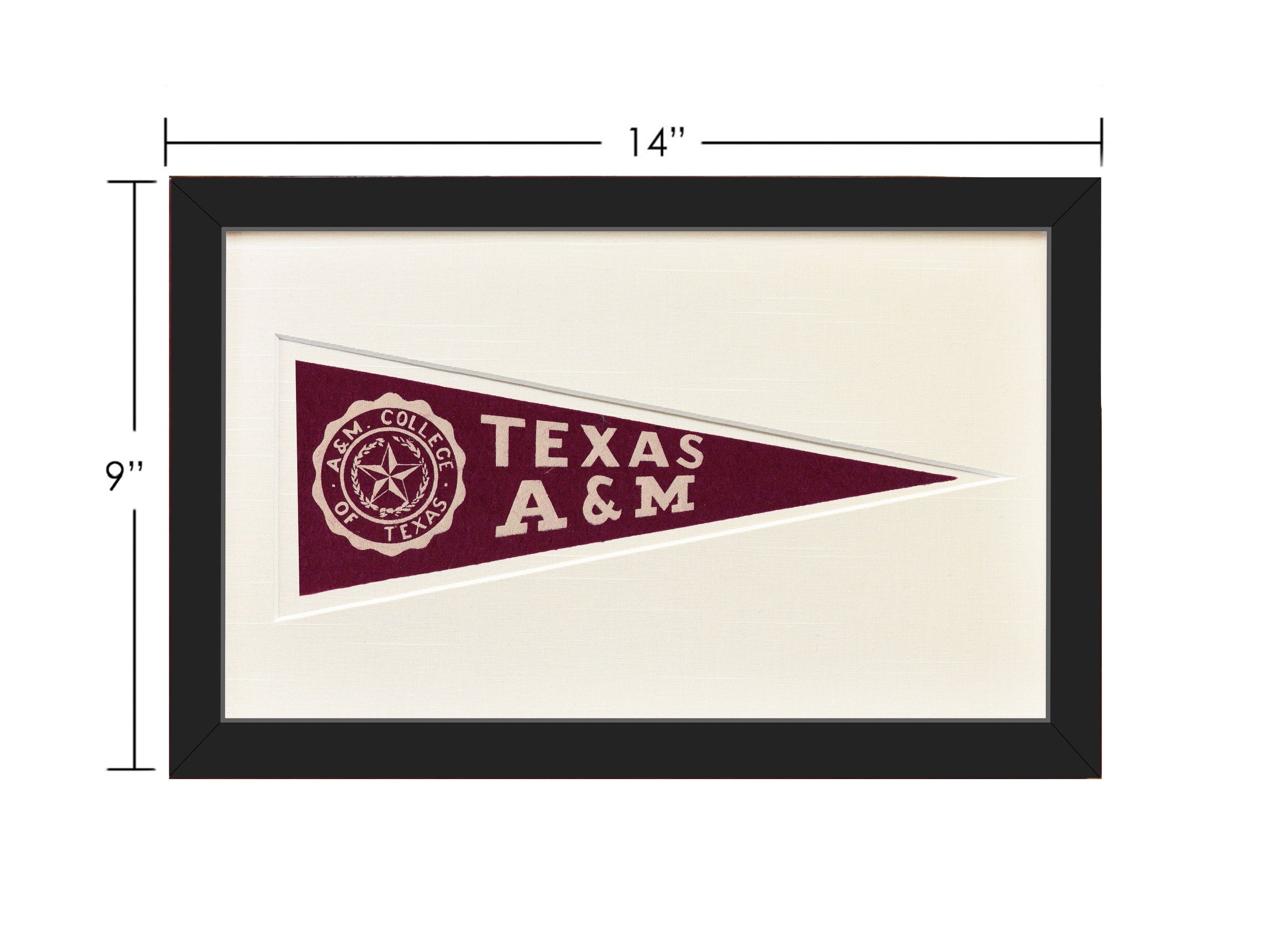 Americana Memories Vintage Texas A&M Hormel Pennant