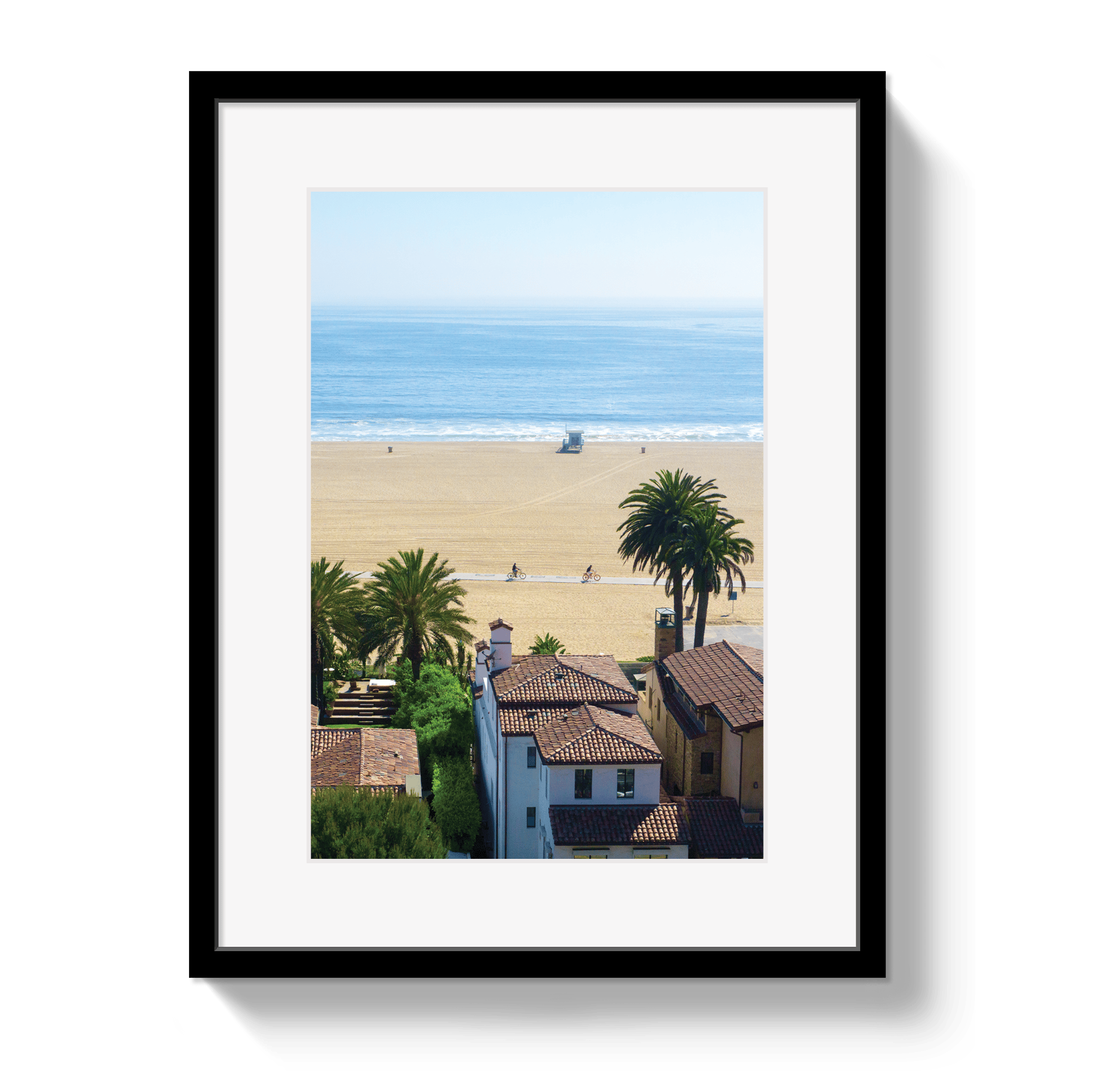 Johnny Vacay Black / 11x14 / Matte West Side Ride