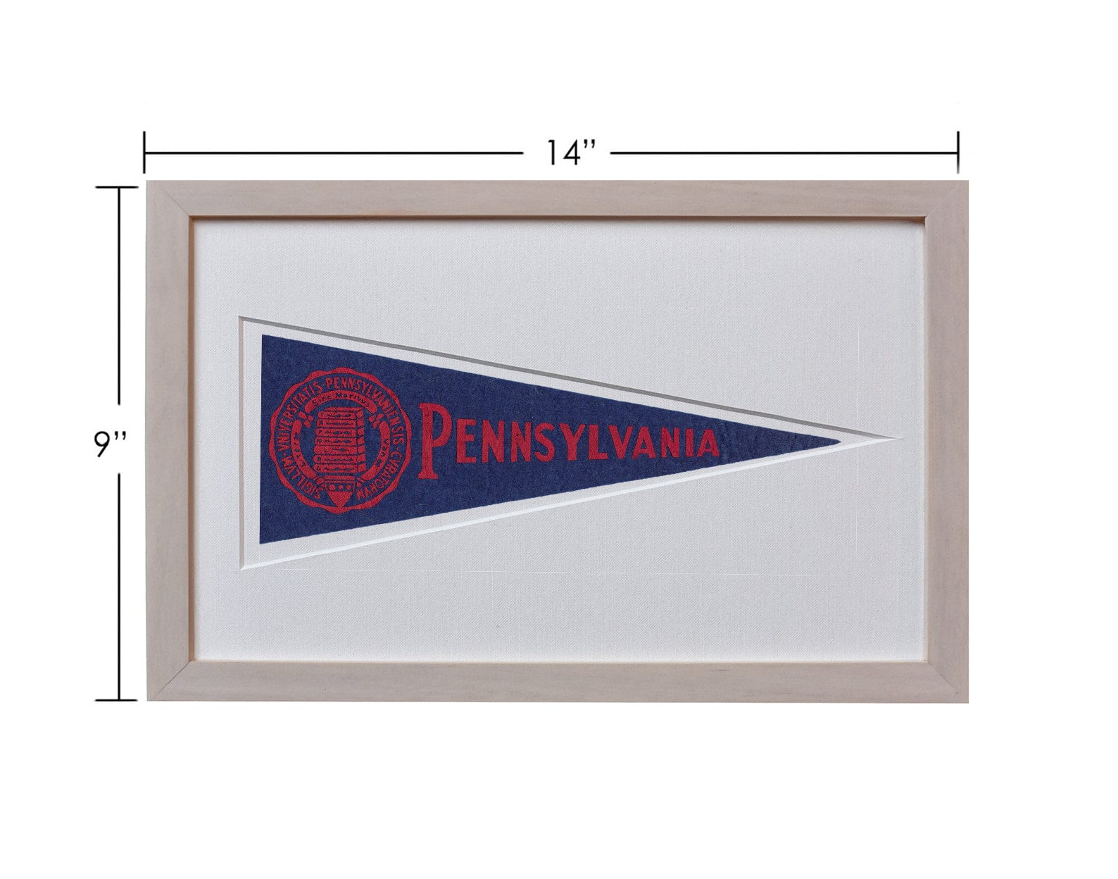 Americana Memories Vintage University of Pennsylvania Hormel Pennant