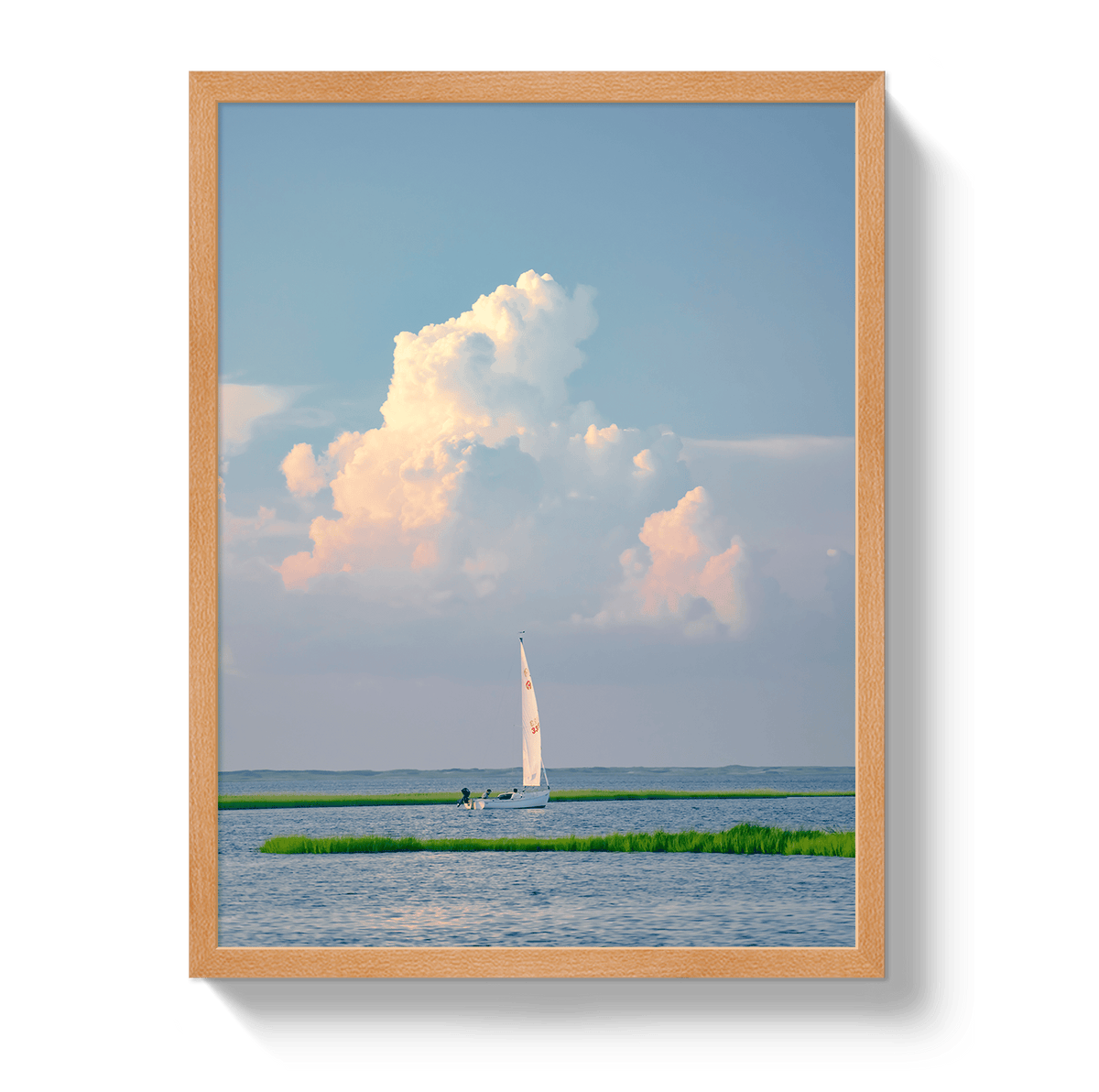 Johnny Vacay Oak / 11x14 / Full Bleed Sailing Through A Dream