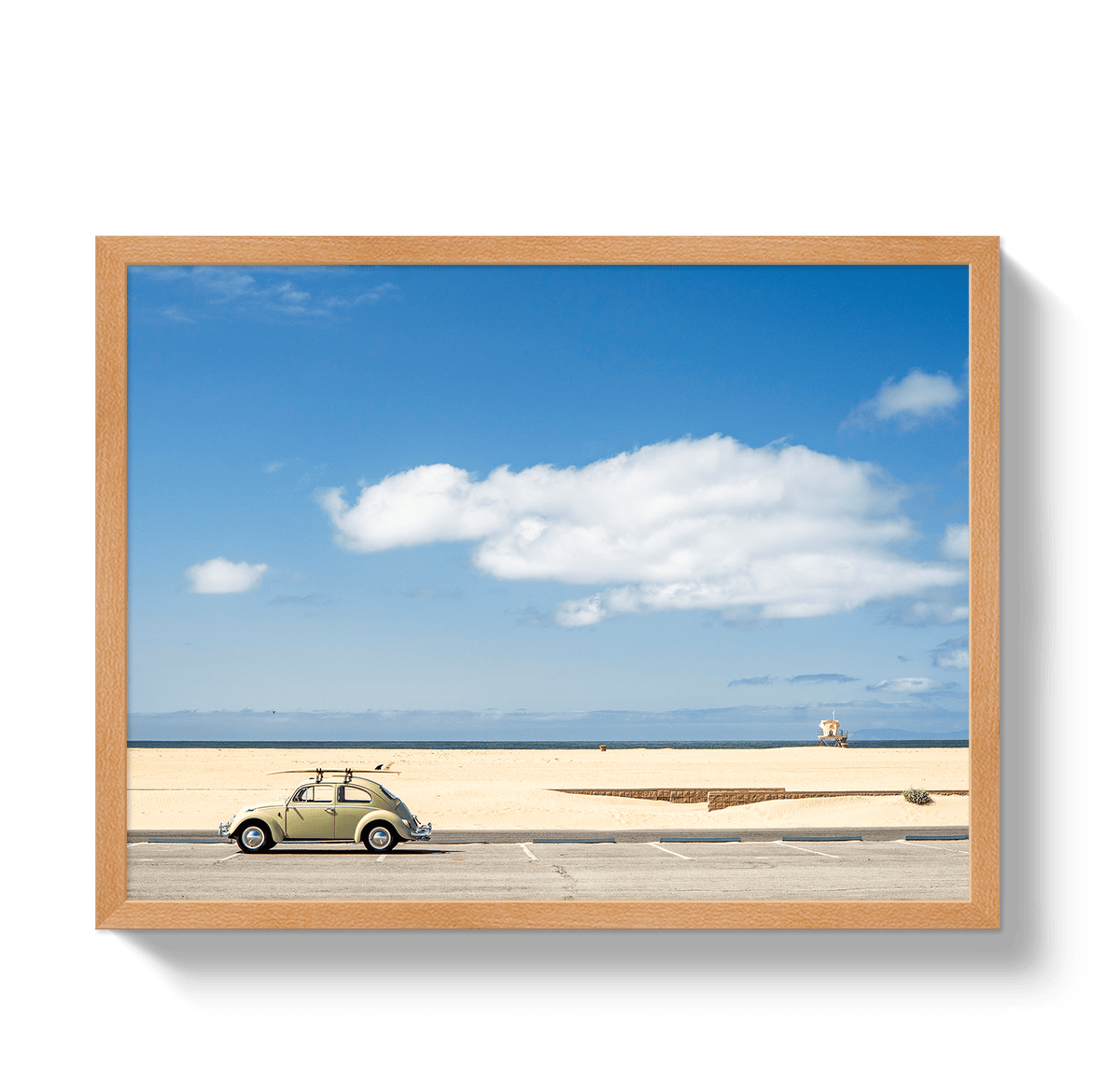 Johnny Vacay Oak / 11x14 / Full Bleed Beetle