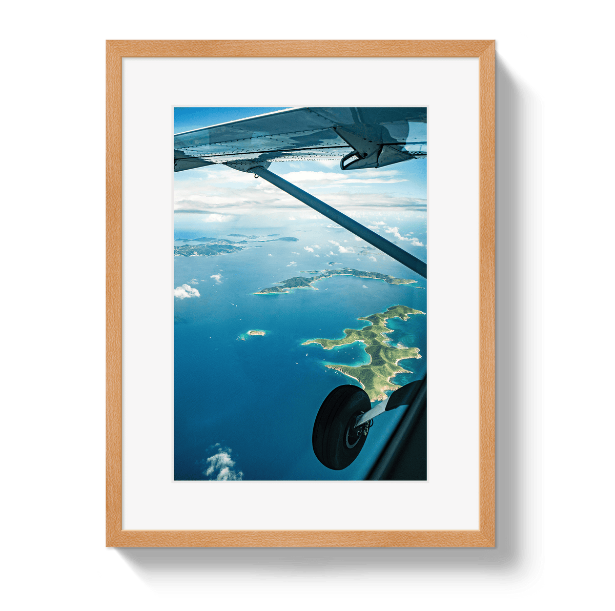 Johnny Vacay Oak / 11x14 / Border View From Heaven