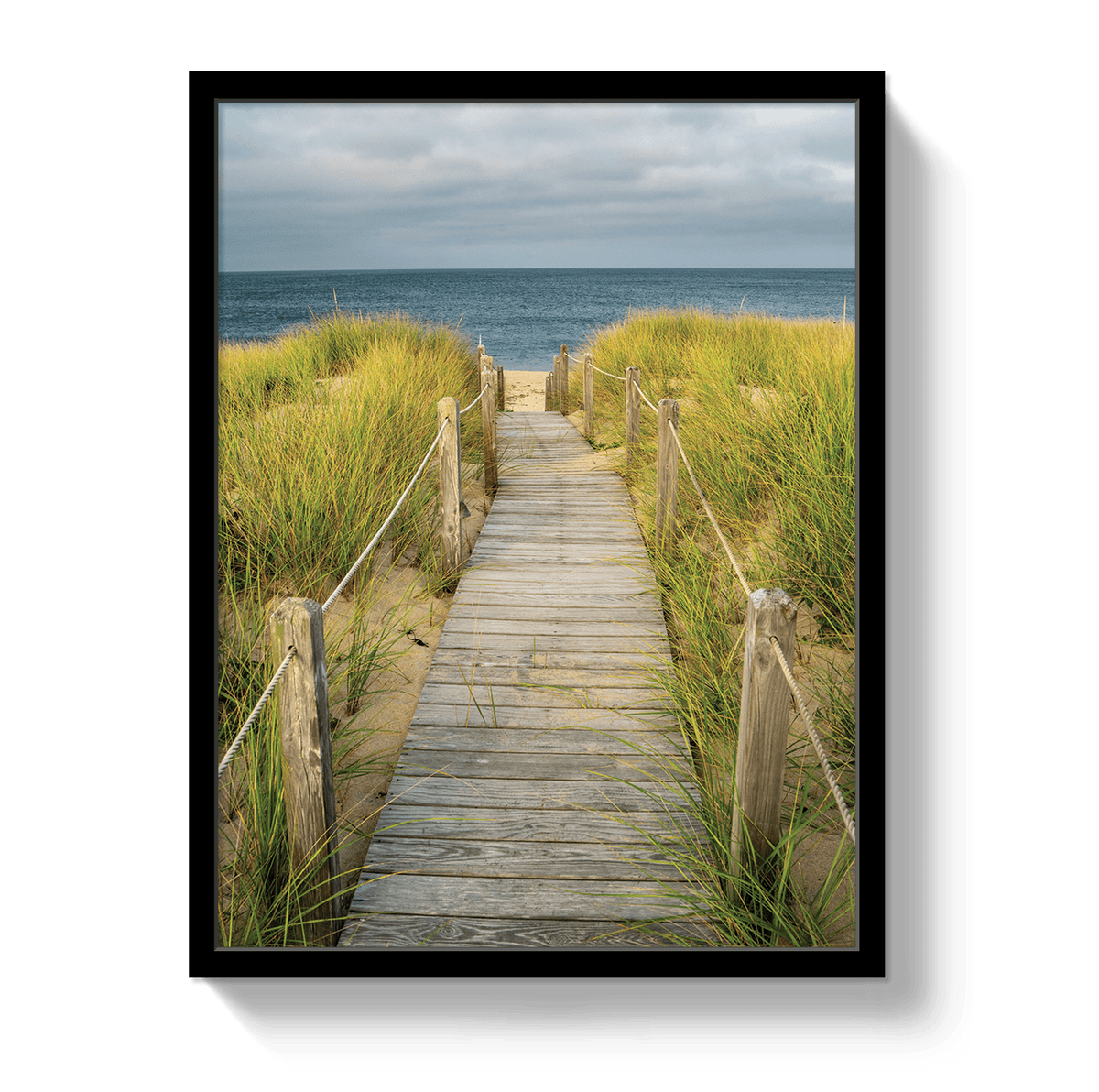 Johnny Vacay Black / 11x14 / Full Bleed Path To Heaven
