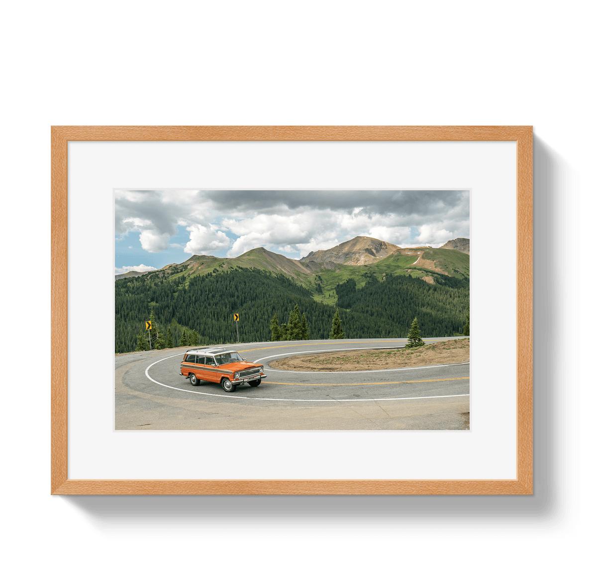 Johnny Vacay Oak / 11x14 / Border Mountain Wagoneer