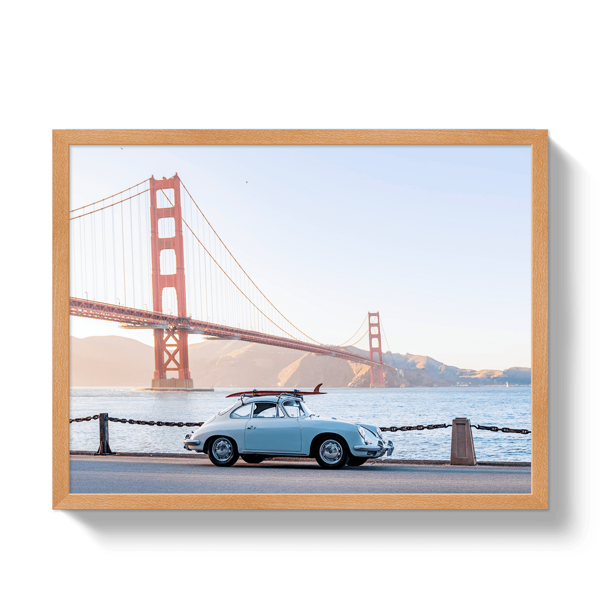 Johnny Vacay Oak / 11x14 / Full Bleed Golden Gate 356