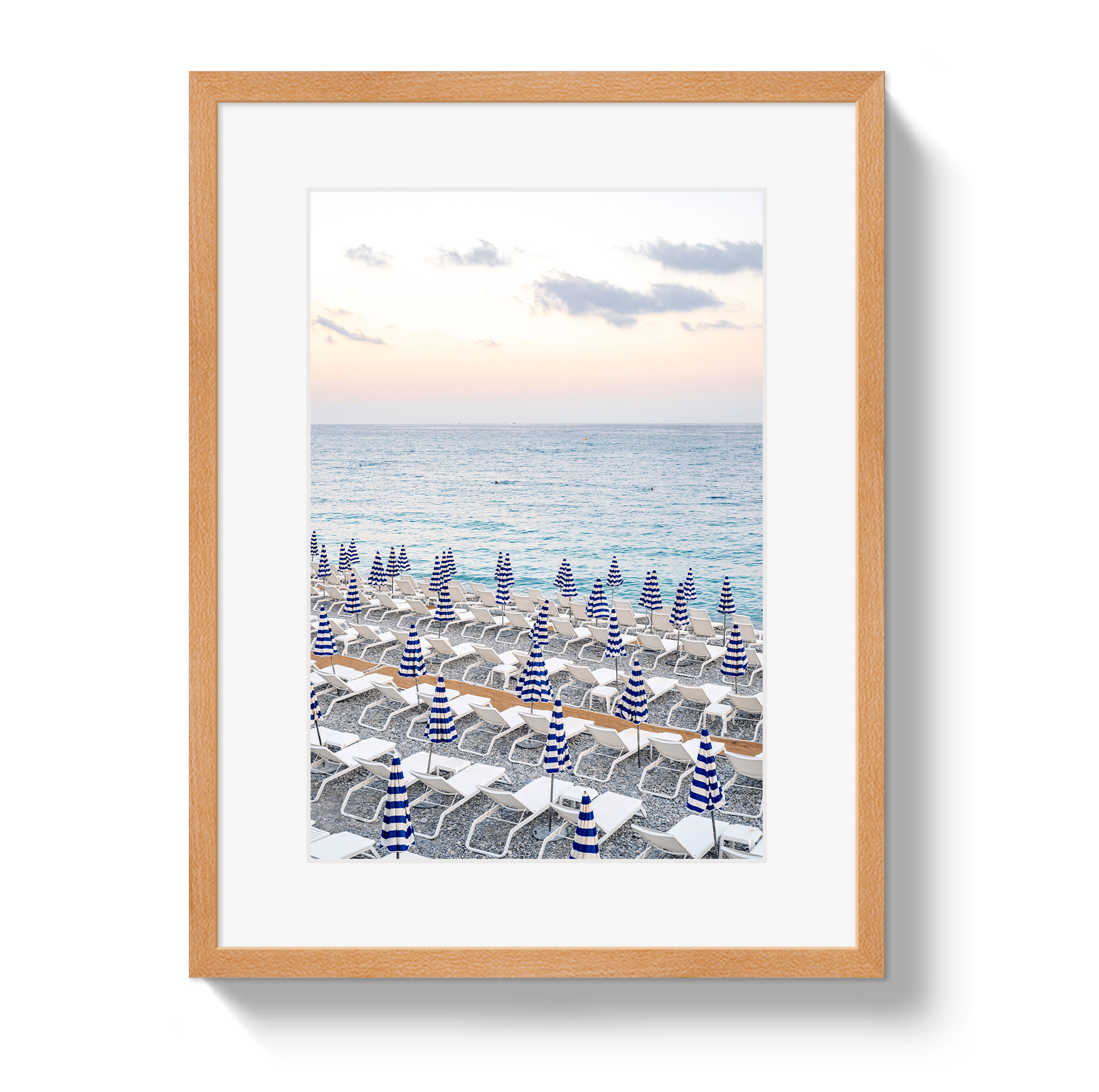 Johnny Vacay Oak / 11x14 / Matte Umbrella Beach