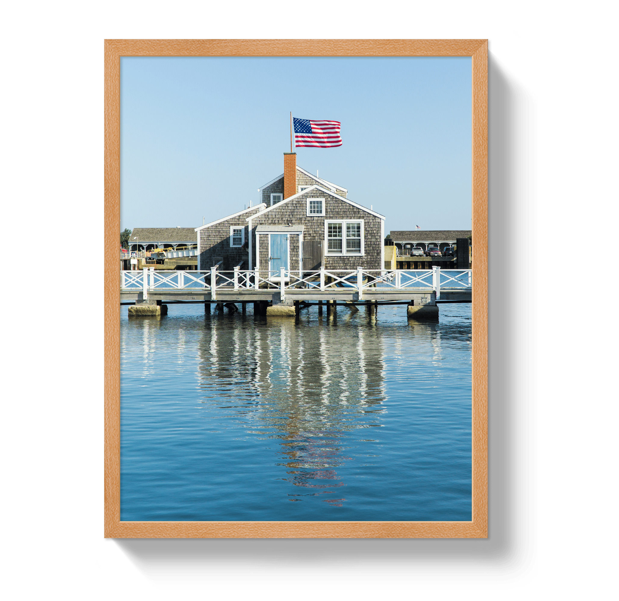 Johnny Vacay Oak / 11x14 / Full Bleed Harbor House