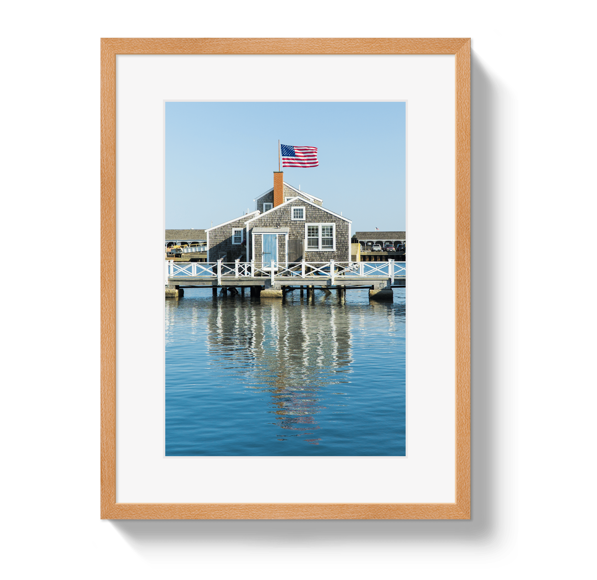 Johnny Vacay Oak / 11x14 / Matte Harbor House