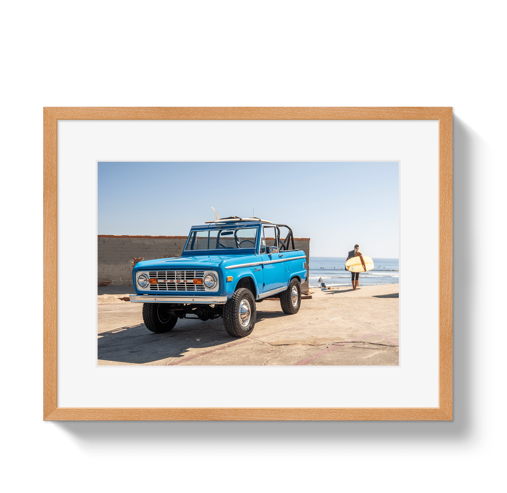 Johnny Vacay Oak / 11x14 / Matte Malibu Bronco 2