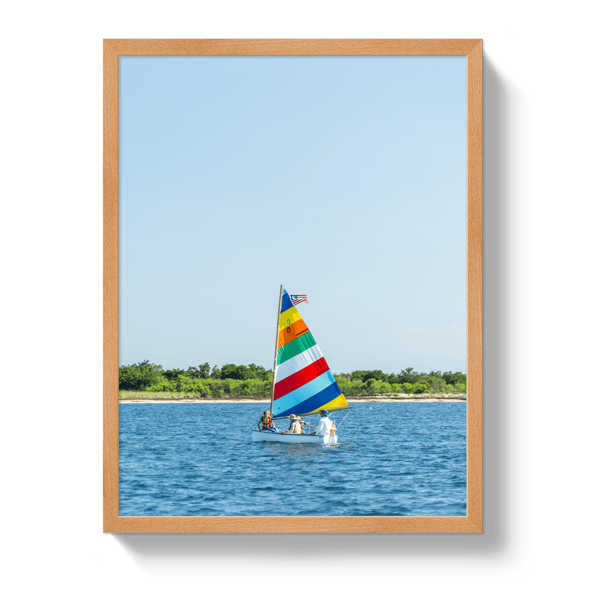Johnny Vacay Oak / 11x14 / Full Bleed Family Sail