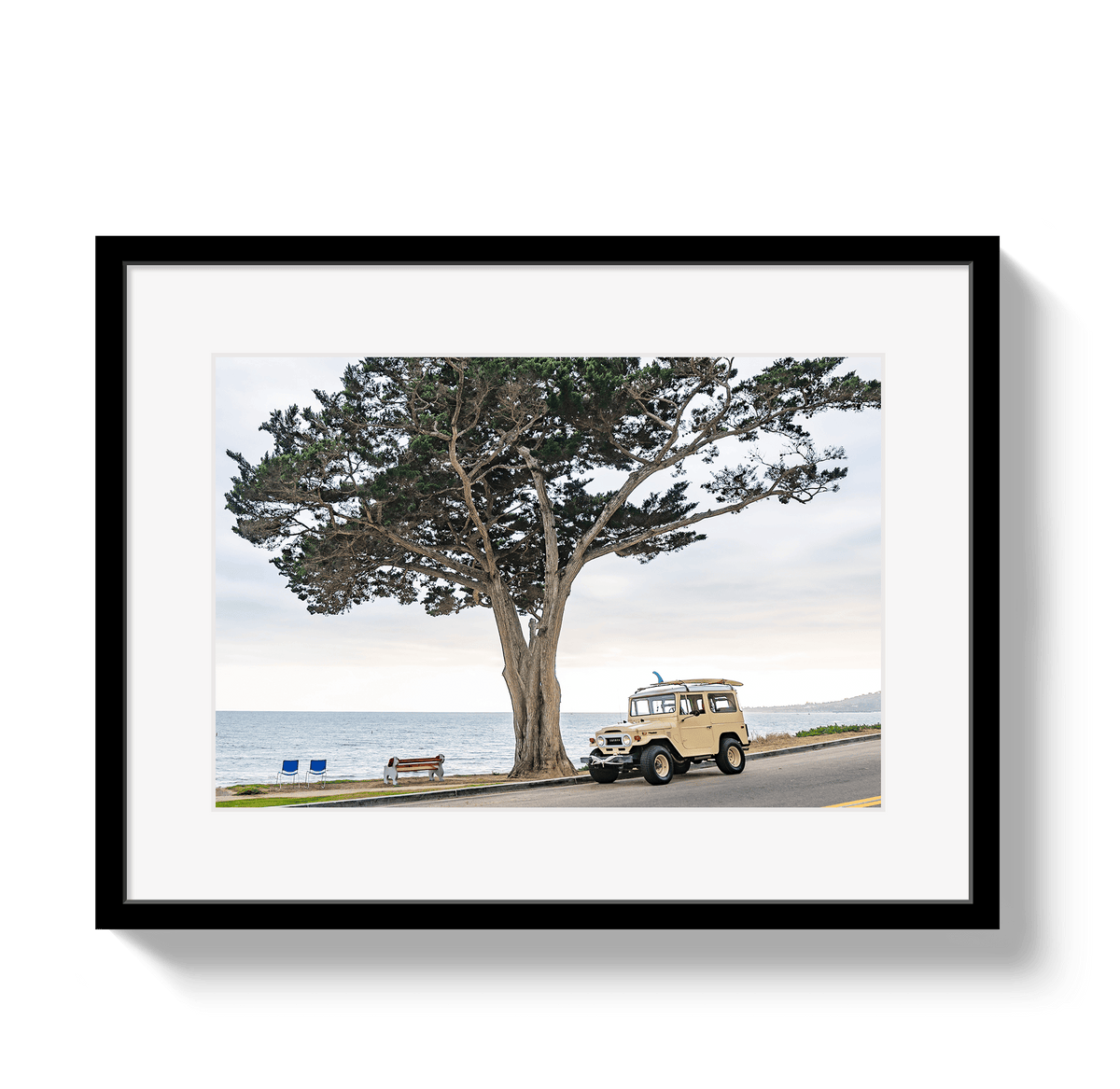 Johnny Vacay Black / 11x14 / Border Central Coast FJ