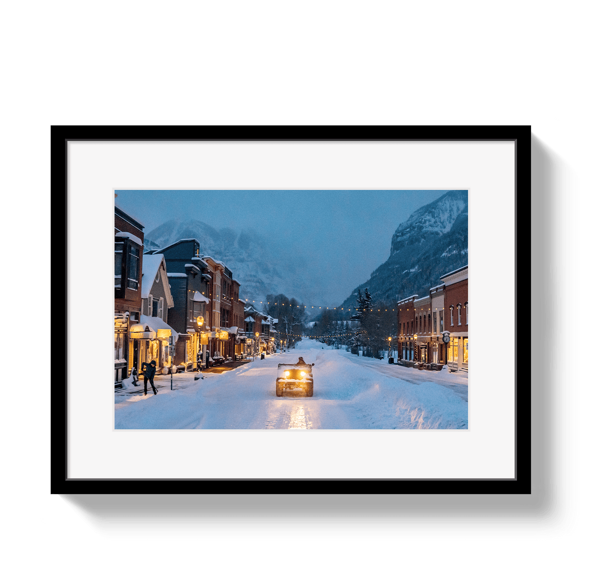 Johnny Vacay Black / 11x14 / Border Telluride Ride