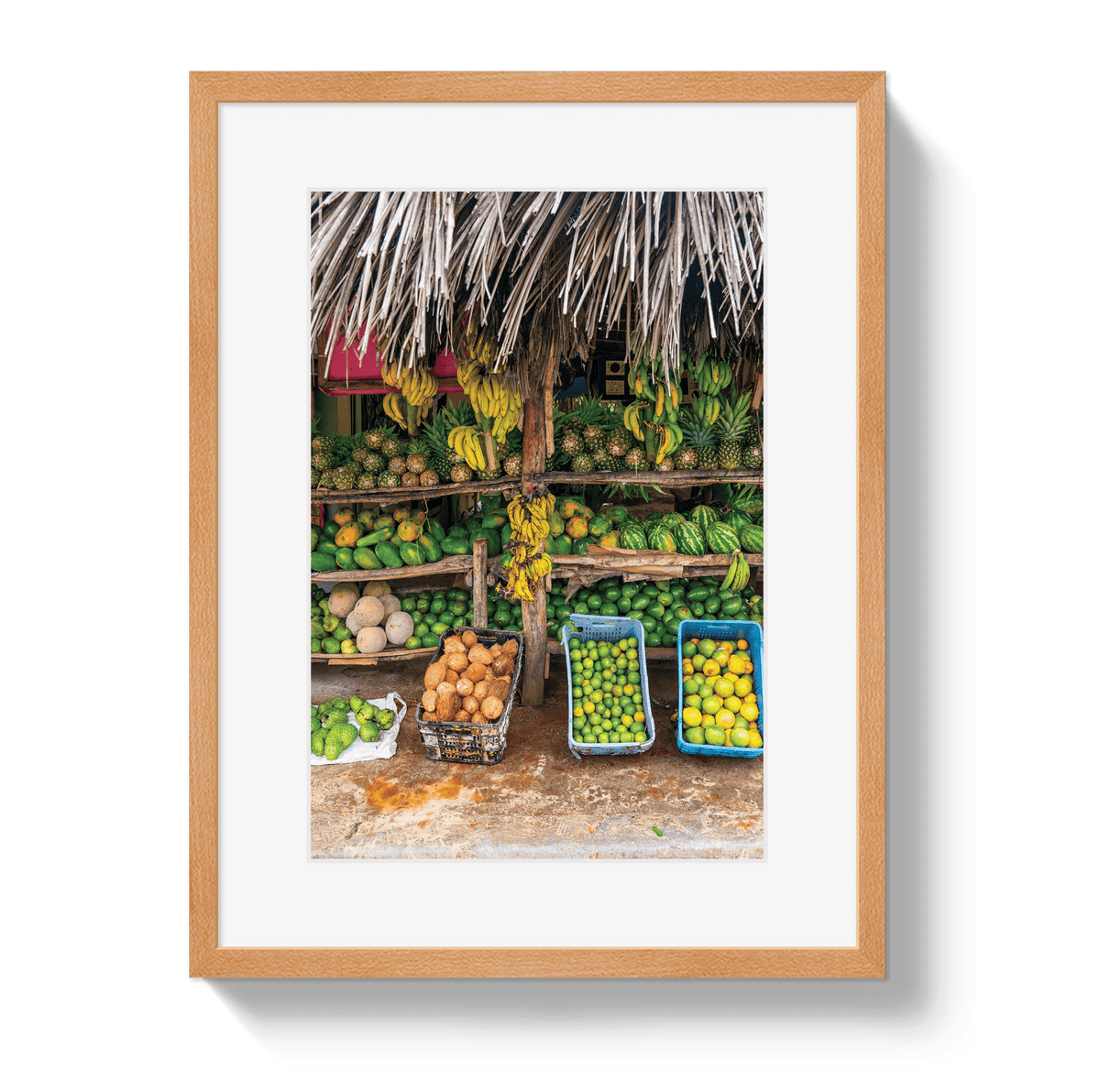 Johnny Vacay Oak / 11x14 / Border Fruit Stand
