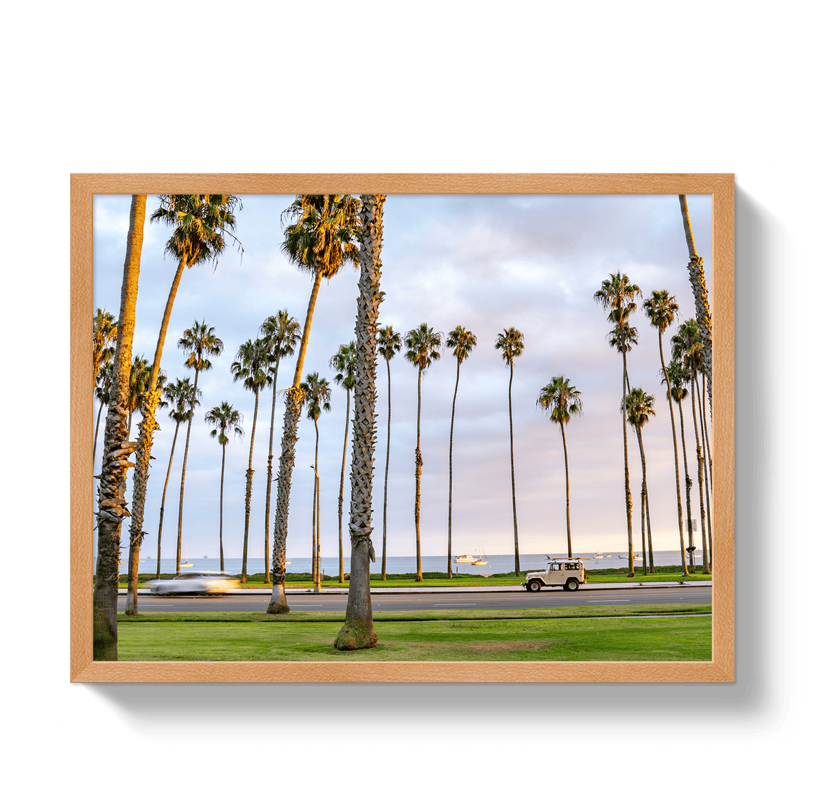 Johnny Vacay Oak / 11x14 / Full Bleed Santa Barbara FJ
