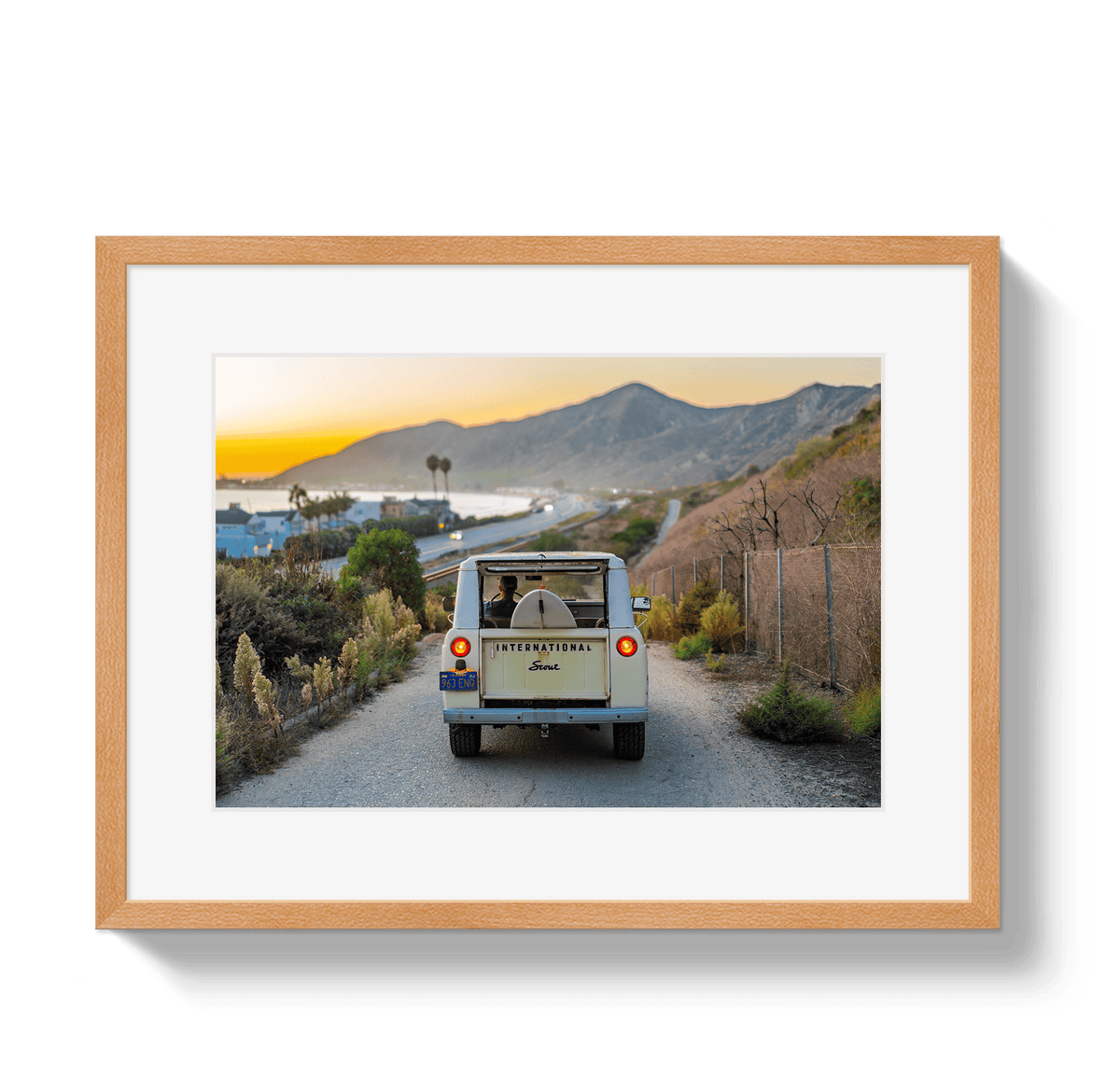 Johnny Vacay Oak / 11x14 / Border Sunset Scout