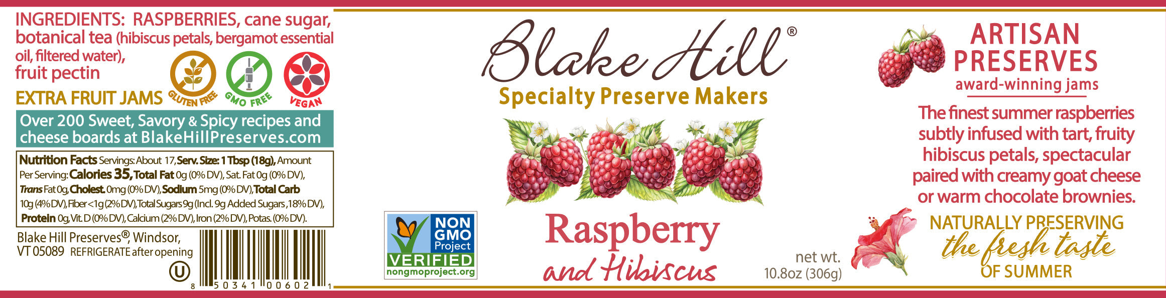 Raspberry Hibiscus Preserve