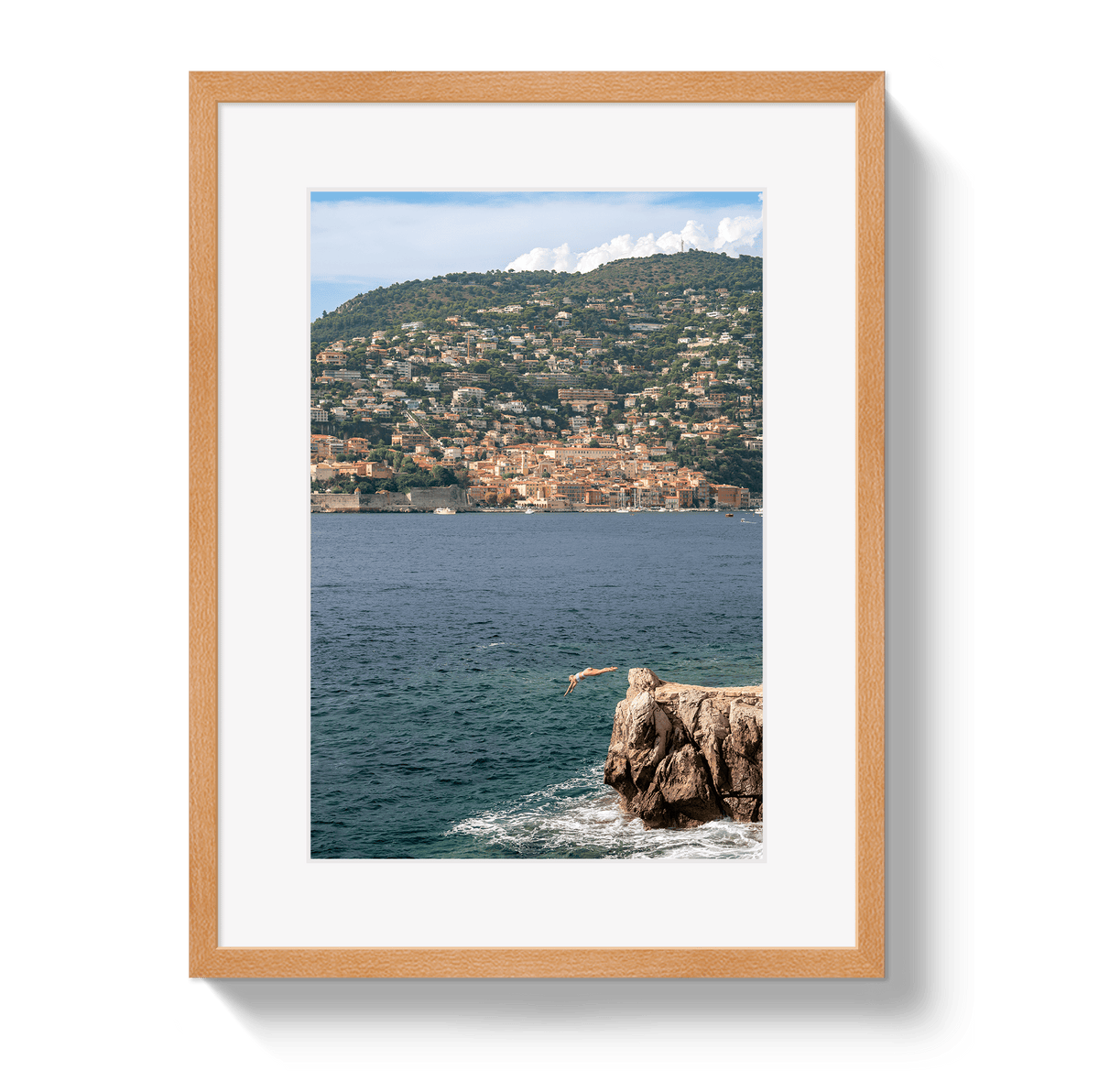 Johnny Vacay Oak / 11x14 / Border Mediterranean Dive