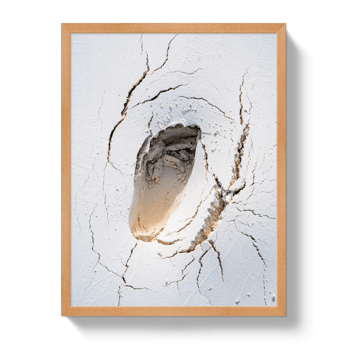 Johnny Vacay Oak / 11x14 / Full Bleed Bahama Footprint