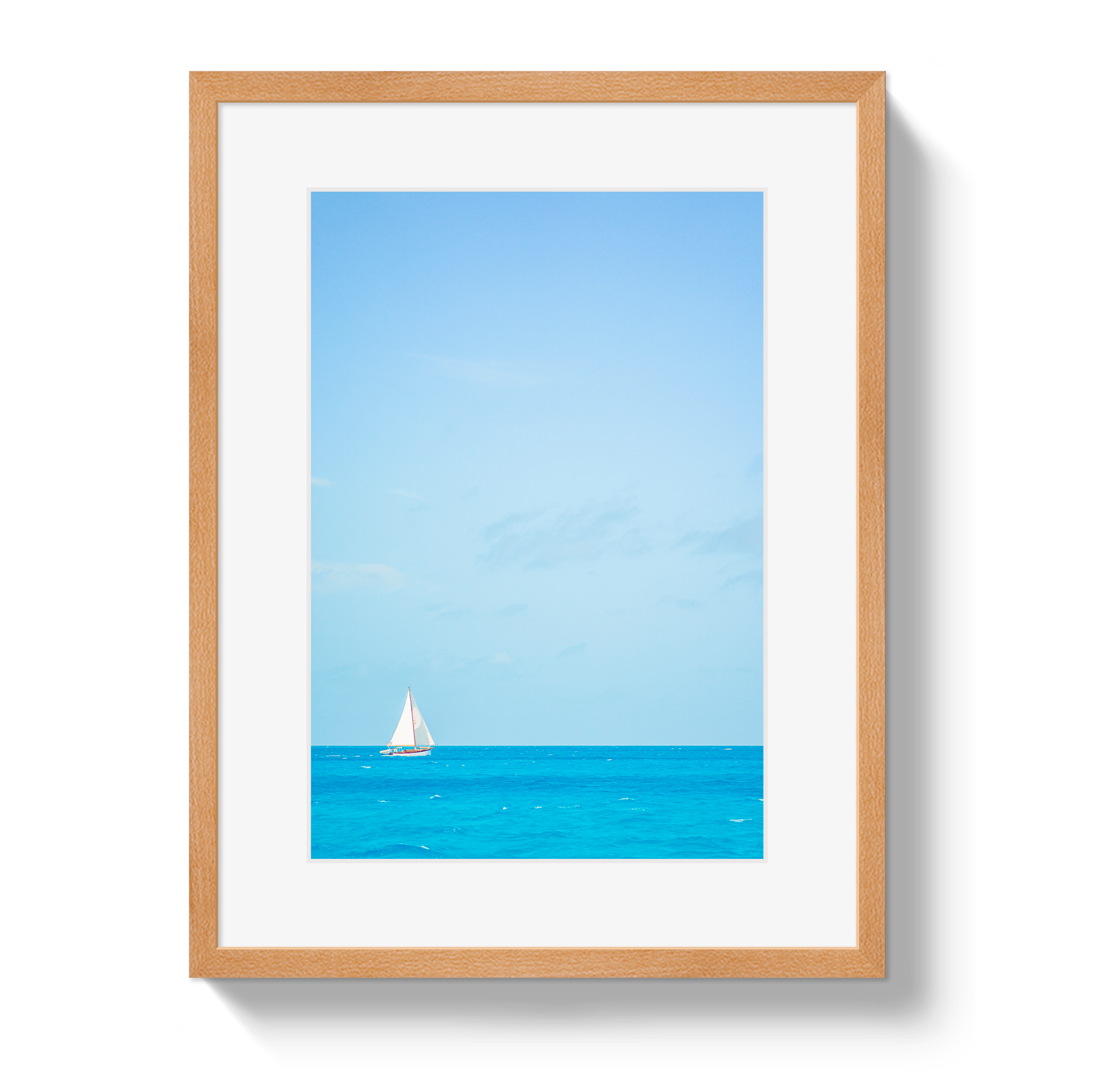 Johnny Vacay Oak / 11x14 / Matte Bahama Breeze