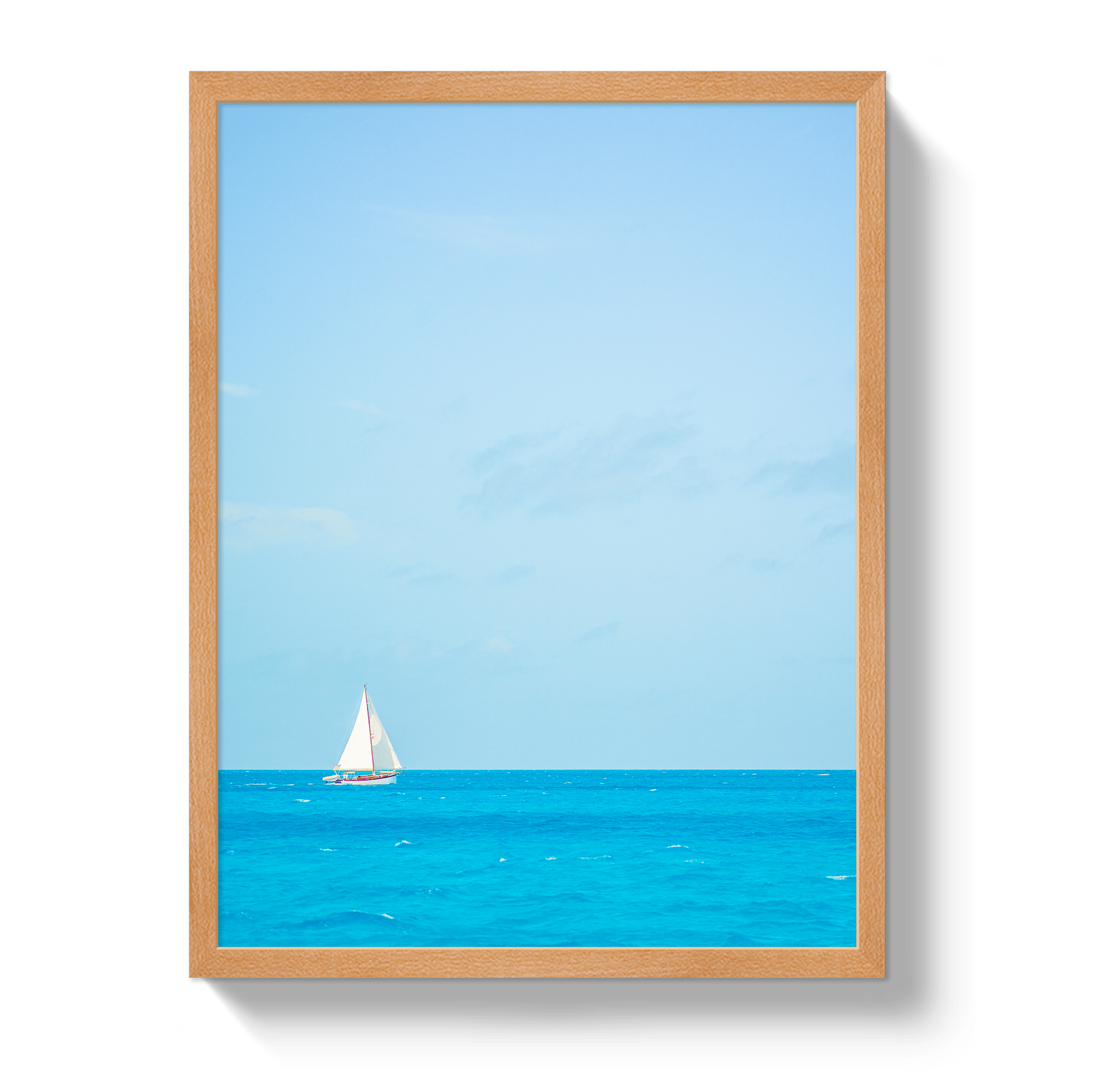 Johnny Vacay Oak / 11x14 / Full Bleed Bahama Breeze