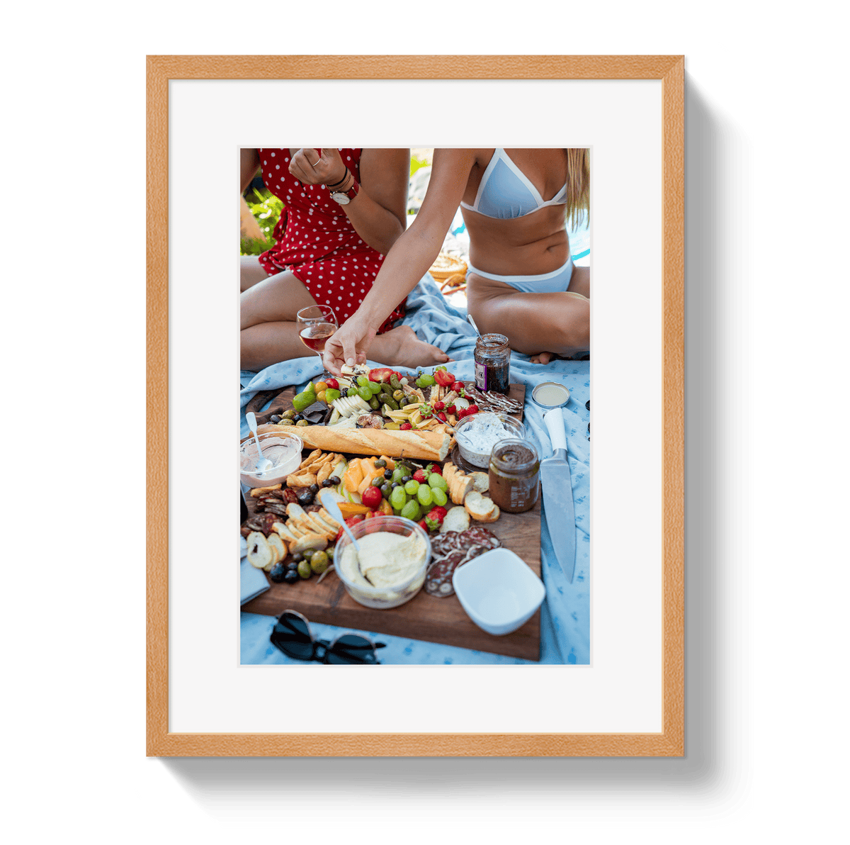 Johnny Vacay Oak / 11x14 / Border Charcuterie Dreams