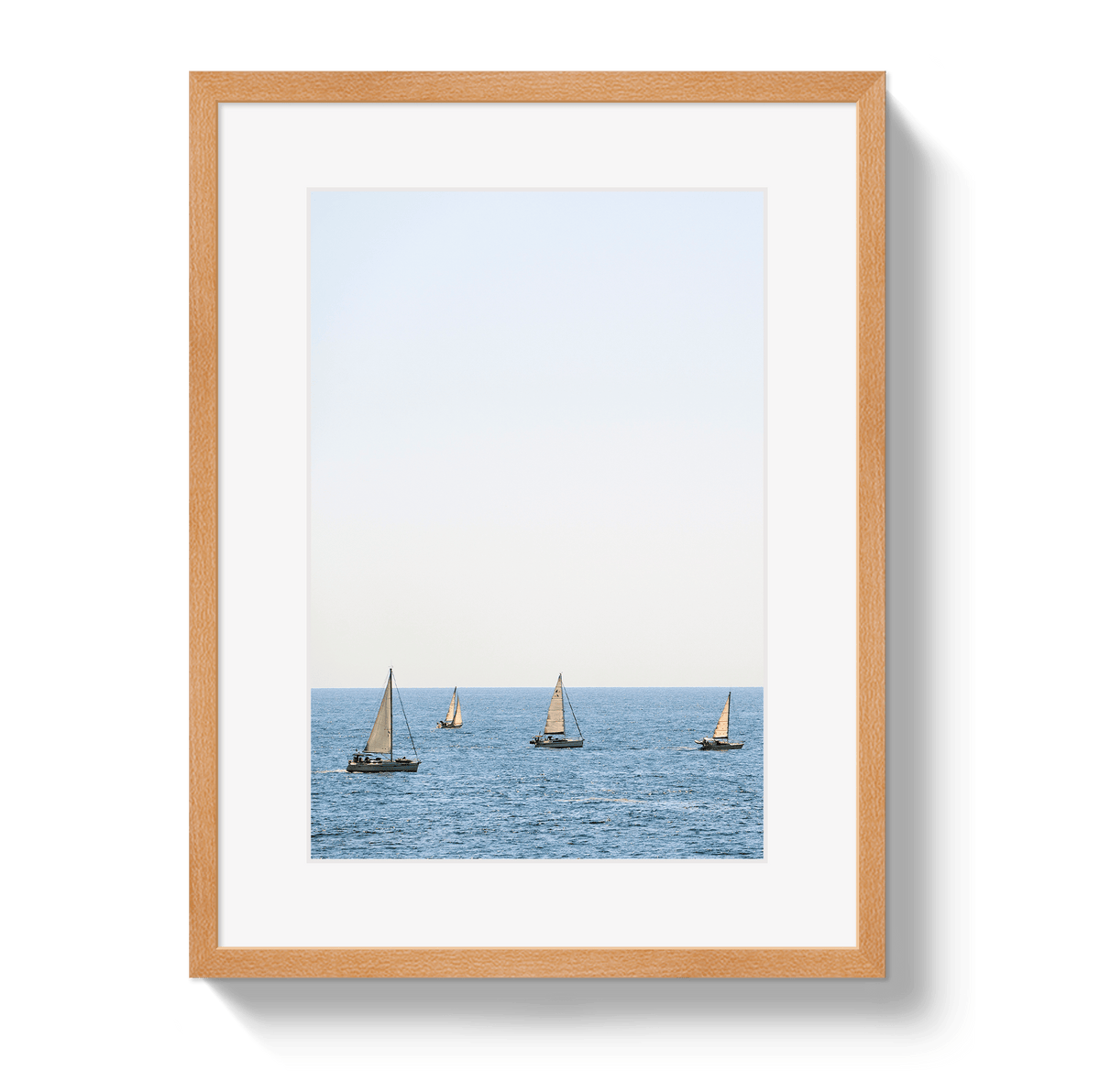 Johnny Vacay Oak / 11x14 / Border French Sails