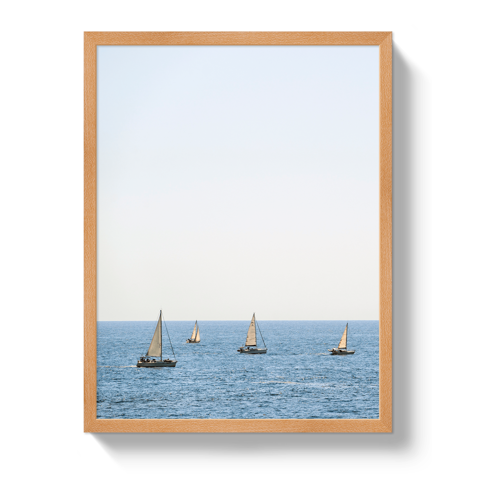 Johnny Vacay Oak / 11x14 / Full Bleed French Sails