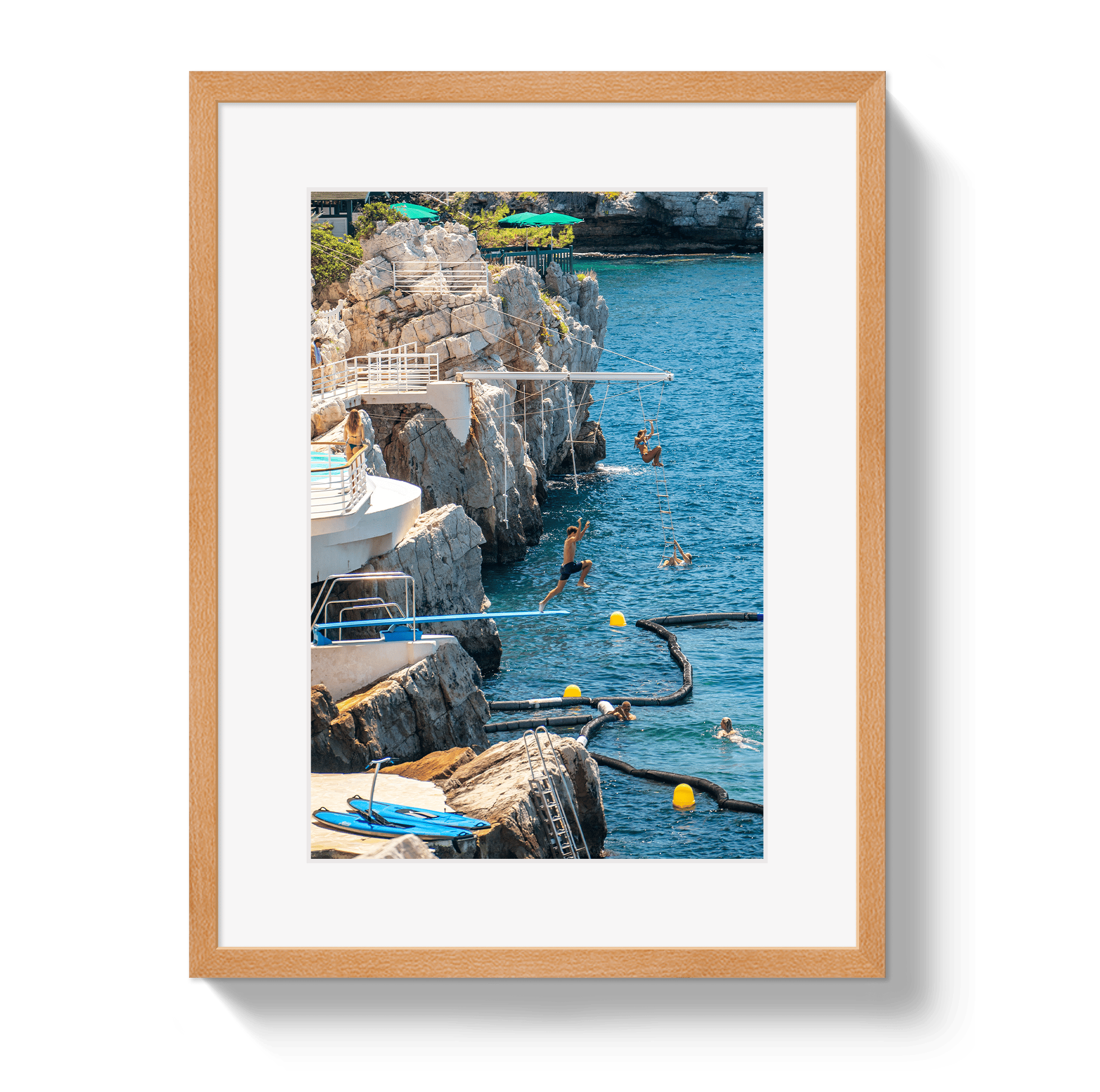 Johnny Vacay Oak / 11x14 / Matte Hotel du Cap-Eden-Roc