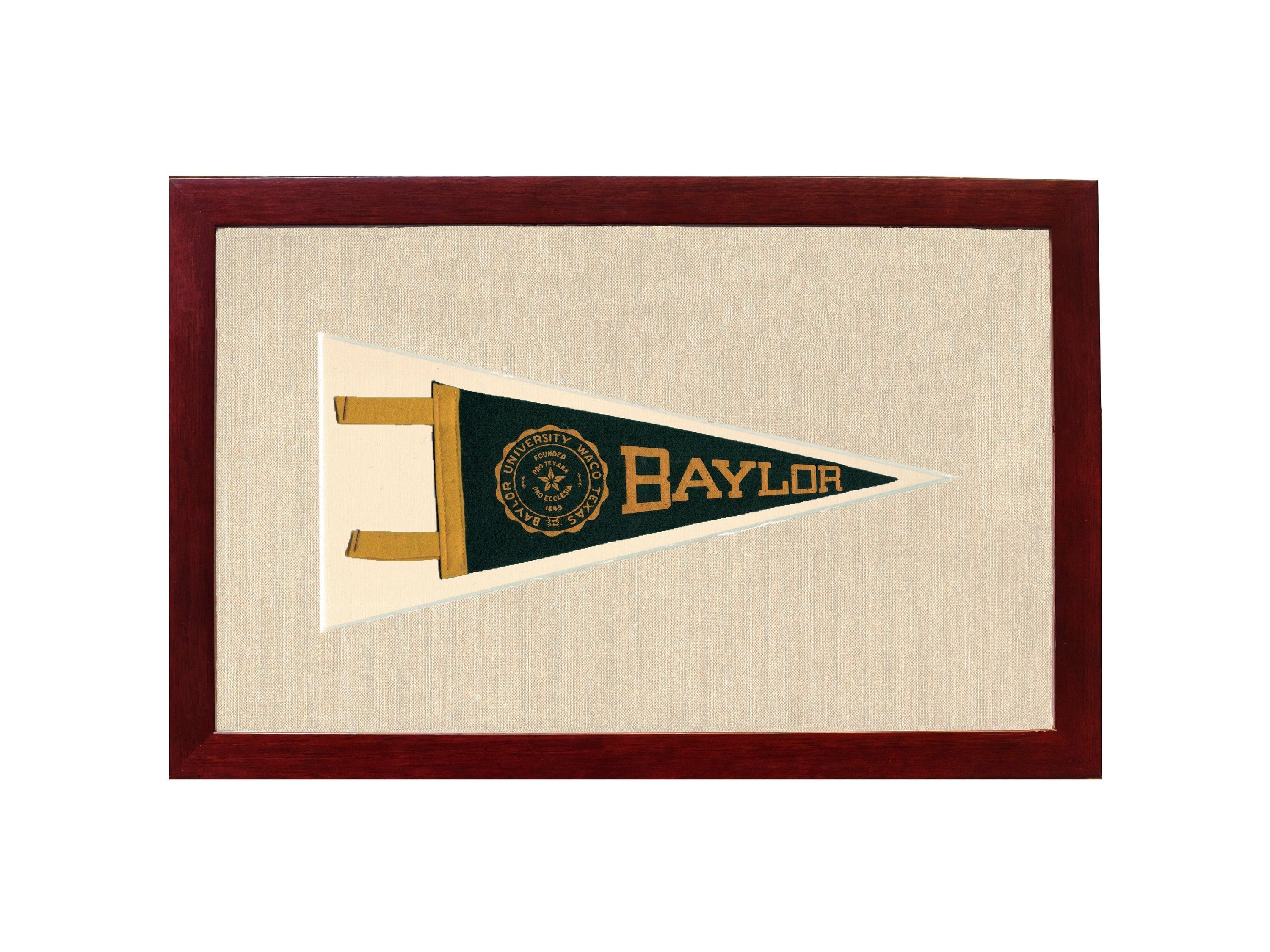 Americana Memories Vintage Pennants and Memorabilia Vintage Baylor University Pennant