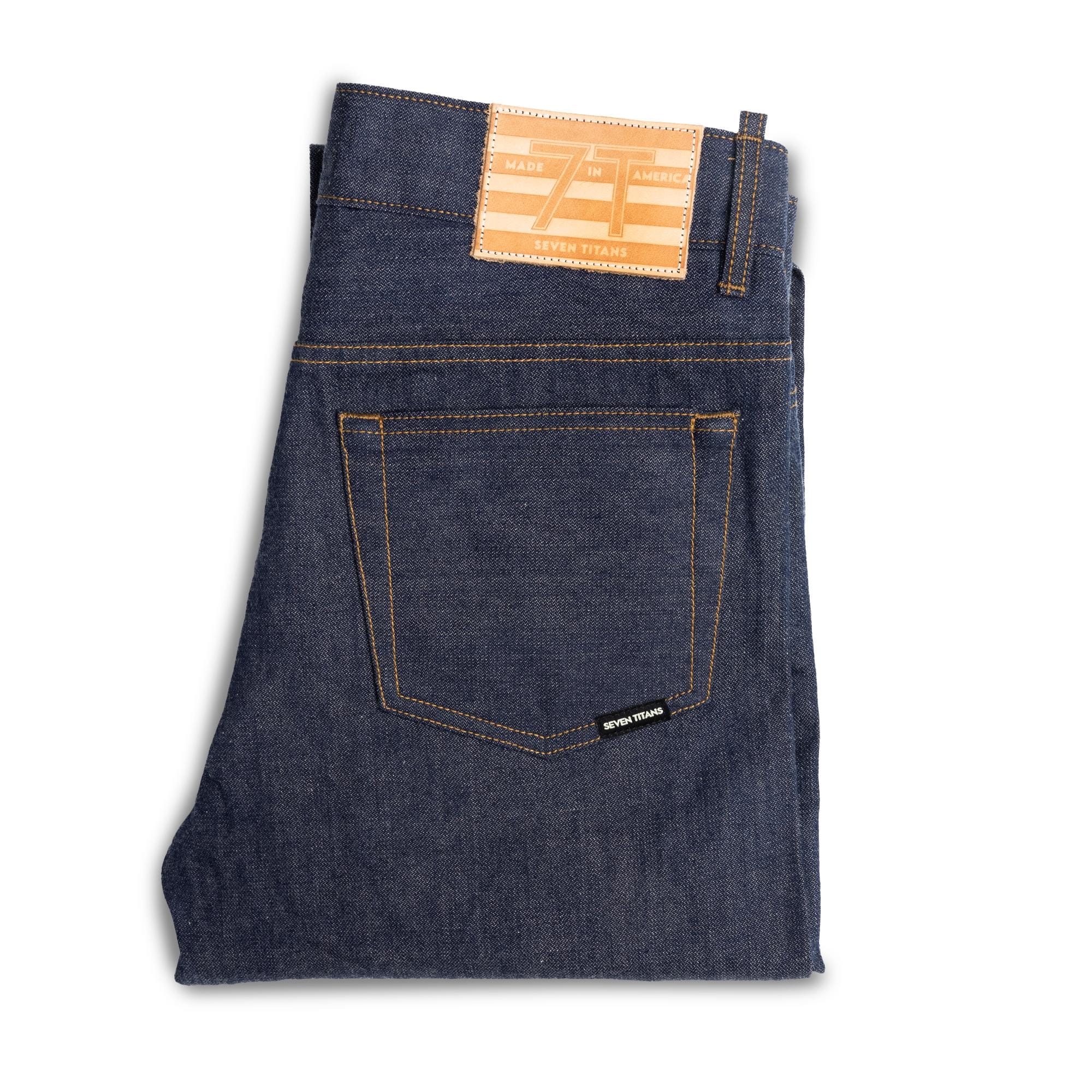 Seven Titans Straight Fit - Raw Selvedge, Proximity Manufacturing - My American Goods
