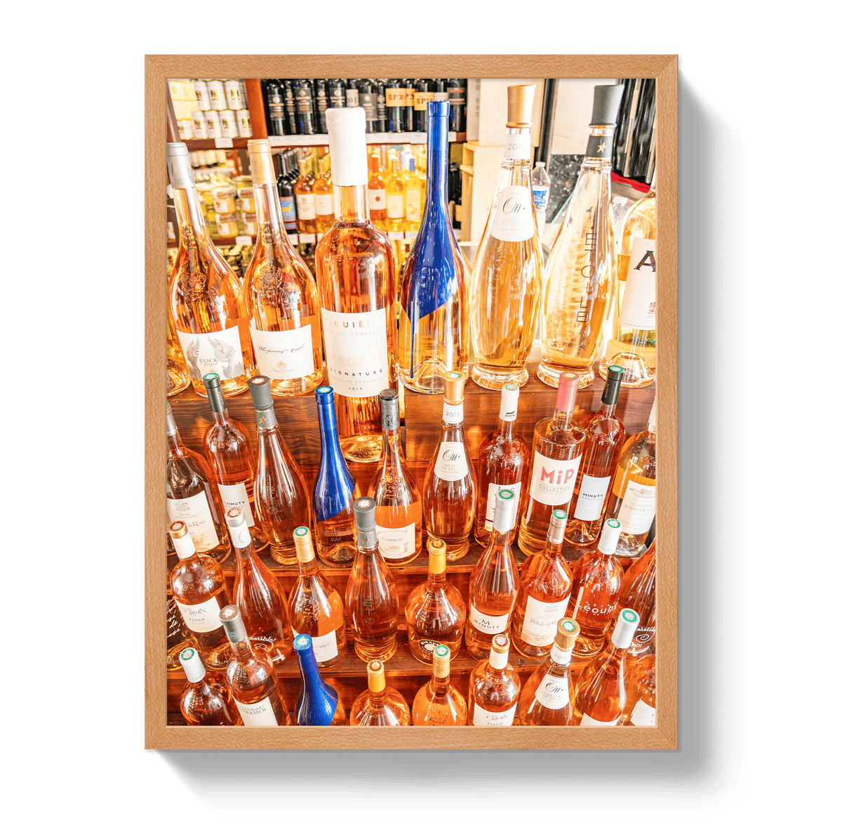 Johnny Vacay Oak / 11x14 / Full Bleed Rose All Day