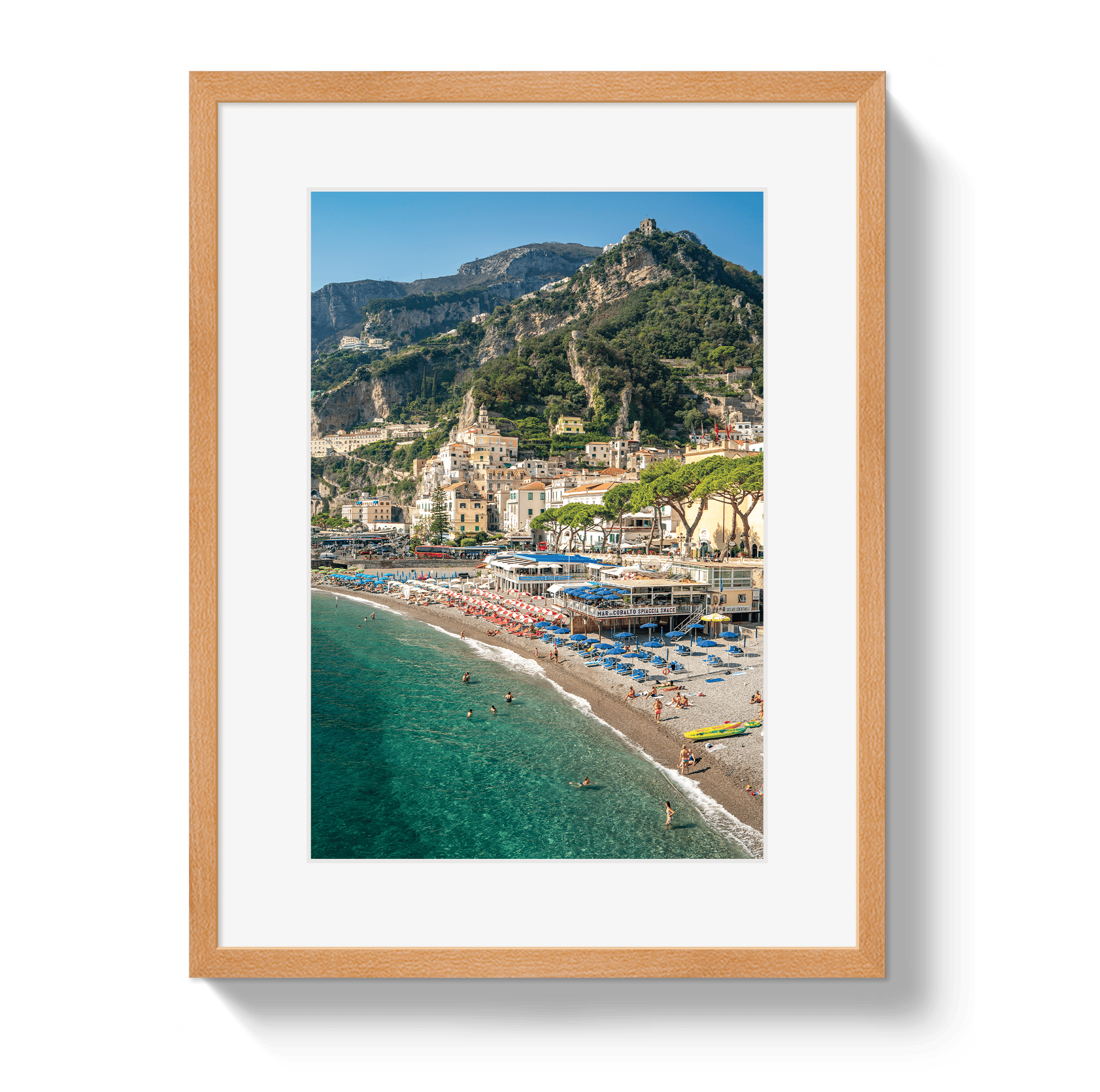 Johnny Vacay Oak / 11x14 / Matte Amalfi Dreaming